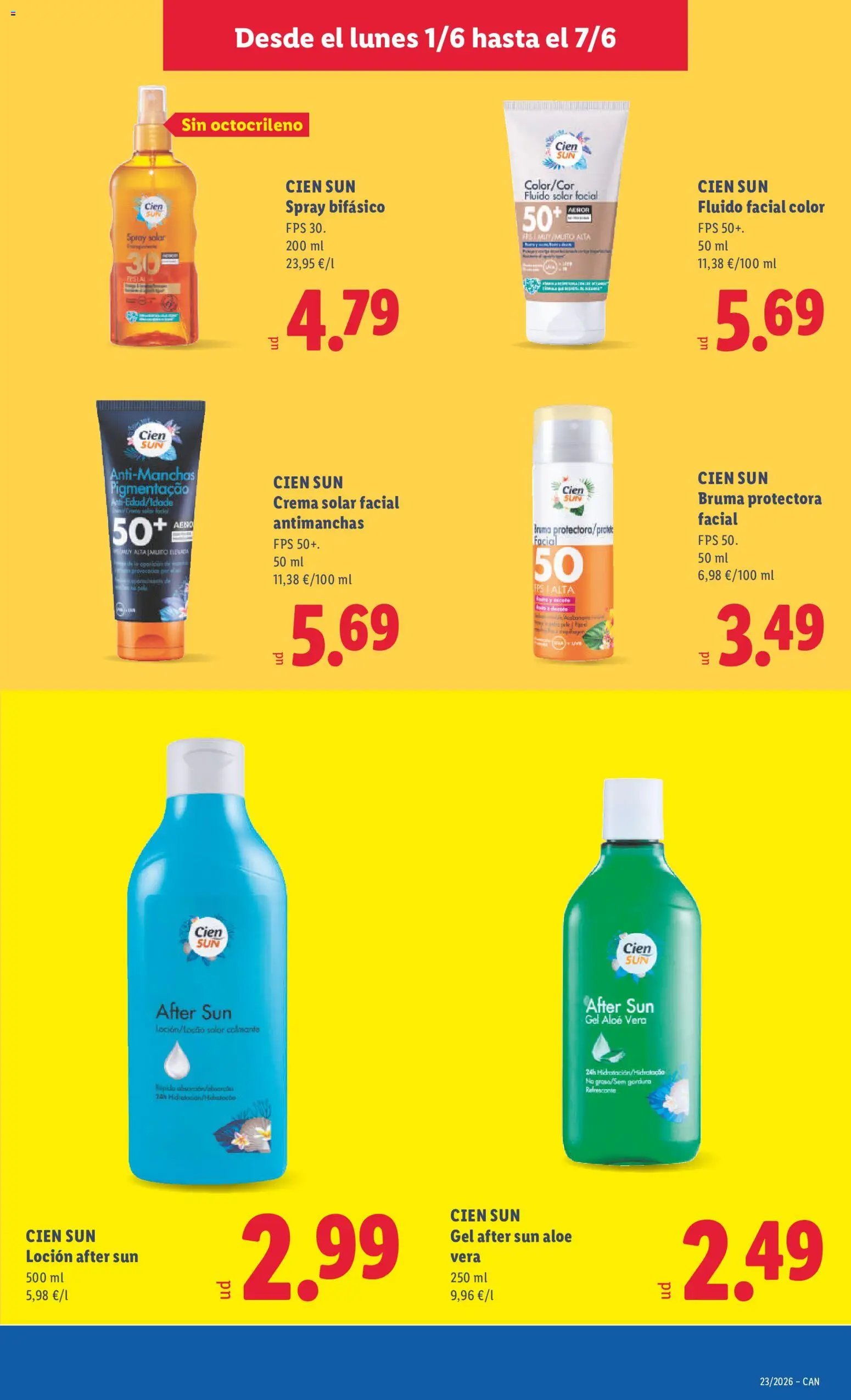 Lidl folleto Canarias