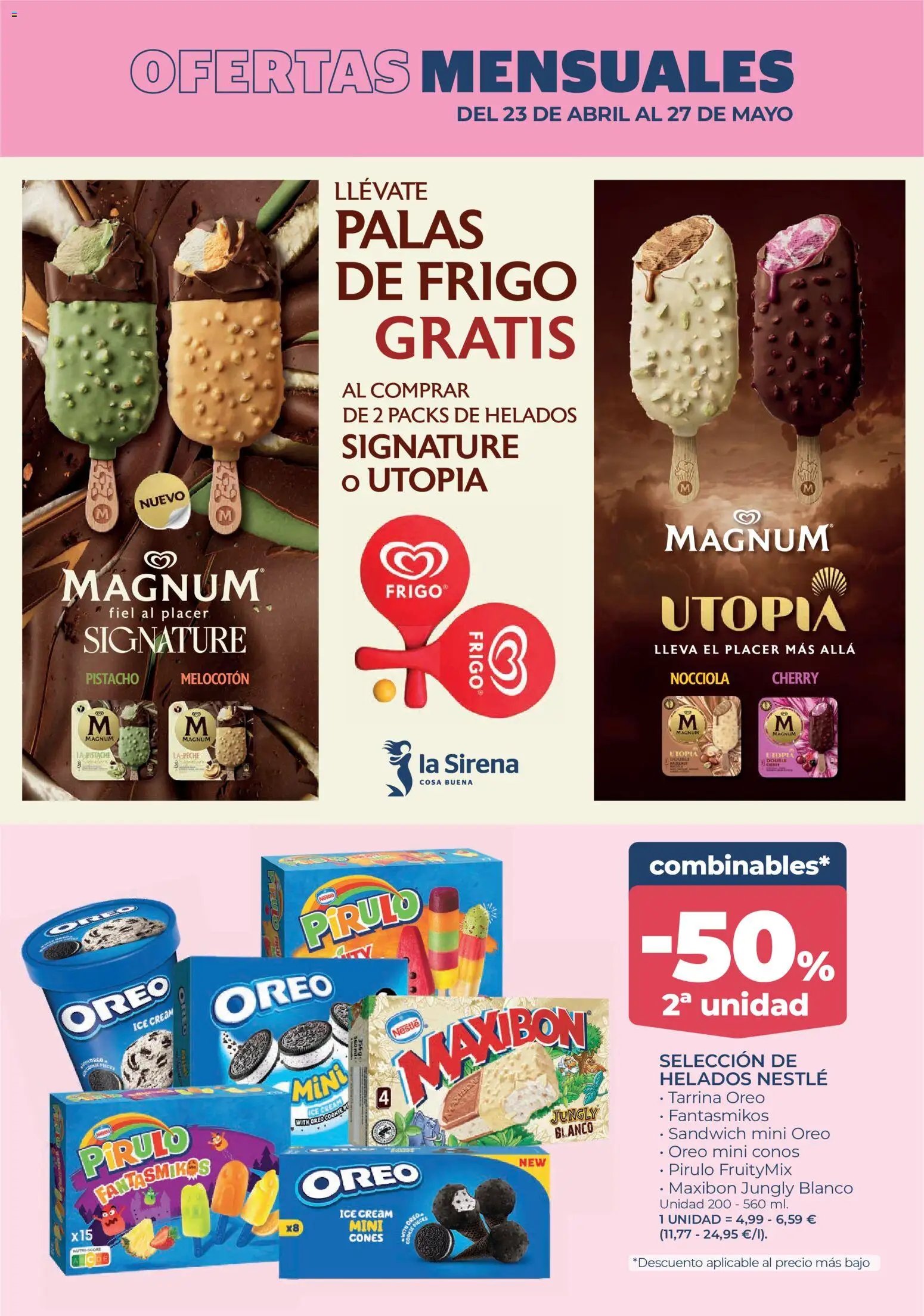 La Sirena folleto