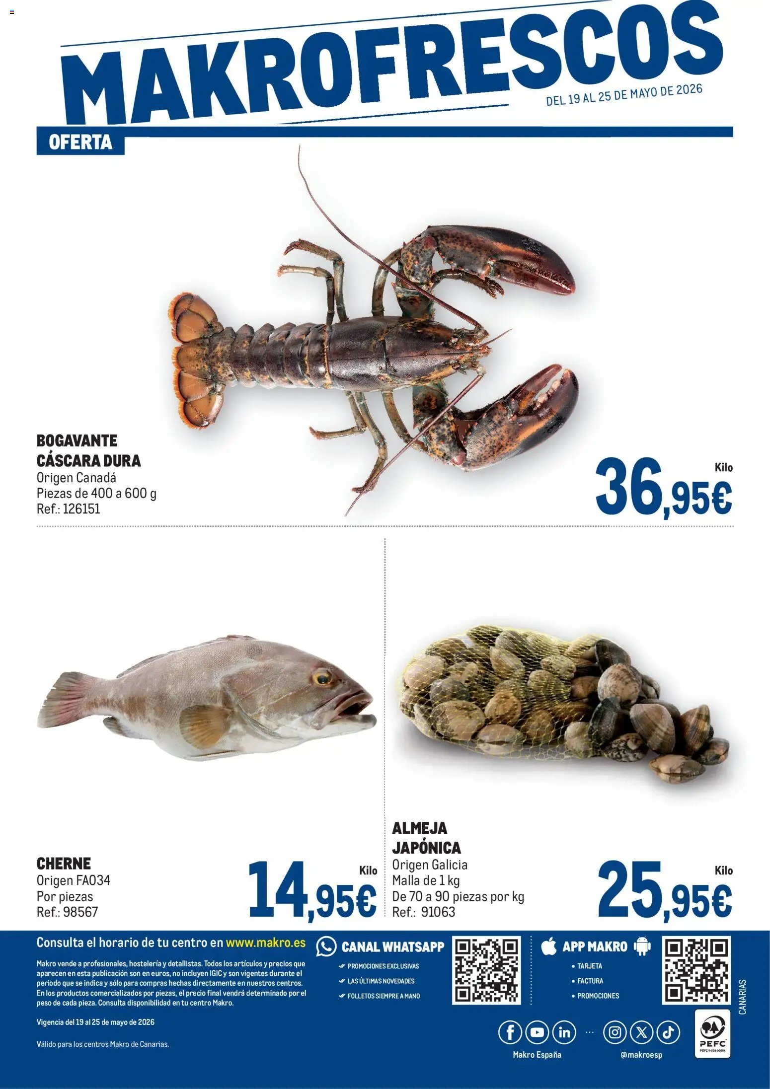 Makro España Ofertas - Fresco