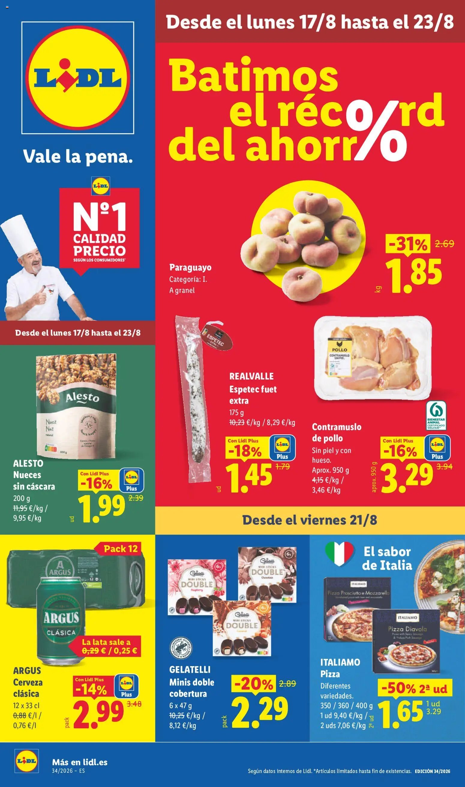 Lidl folleto