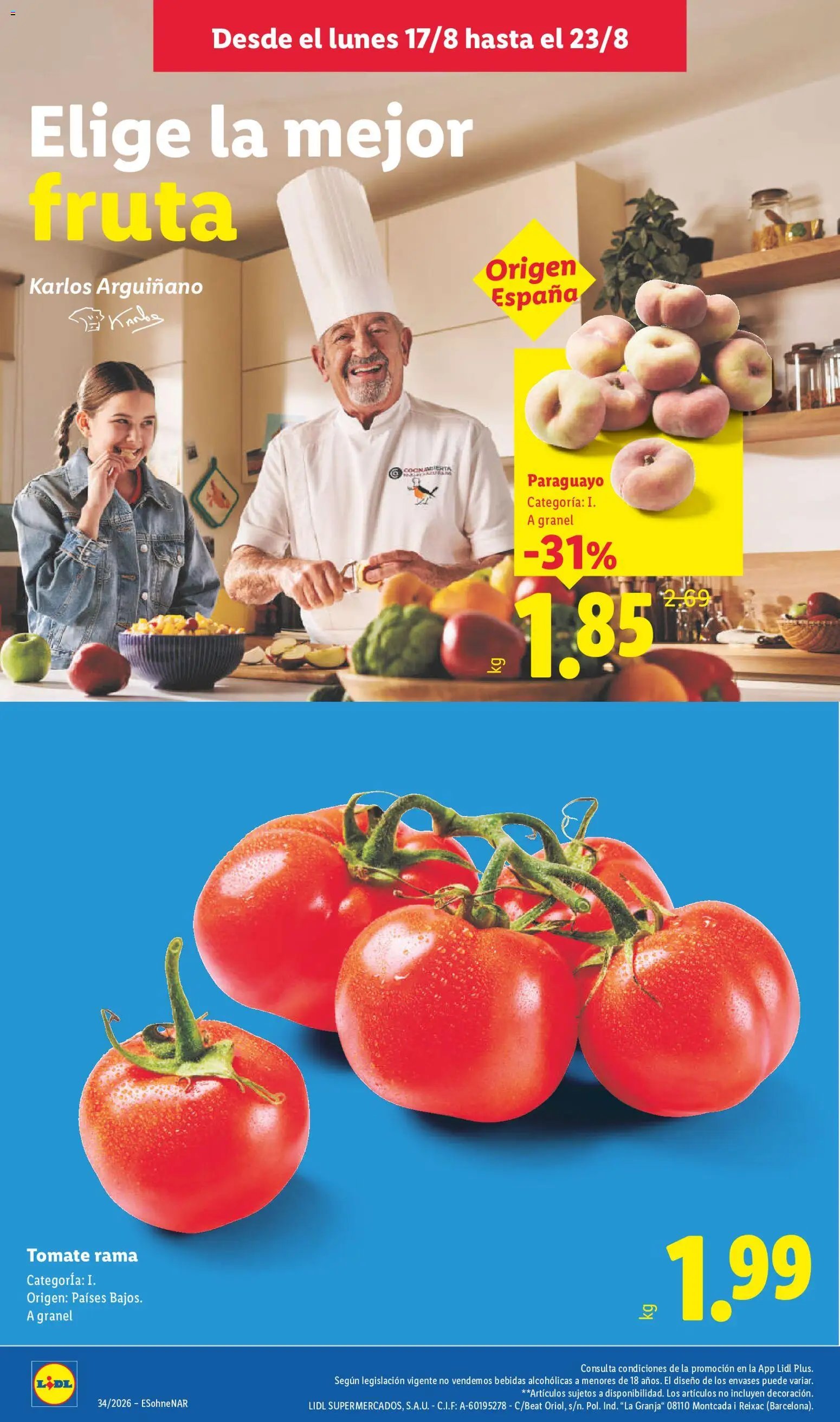 Lidl folleto