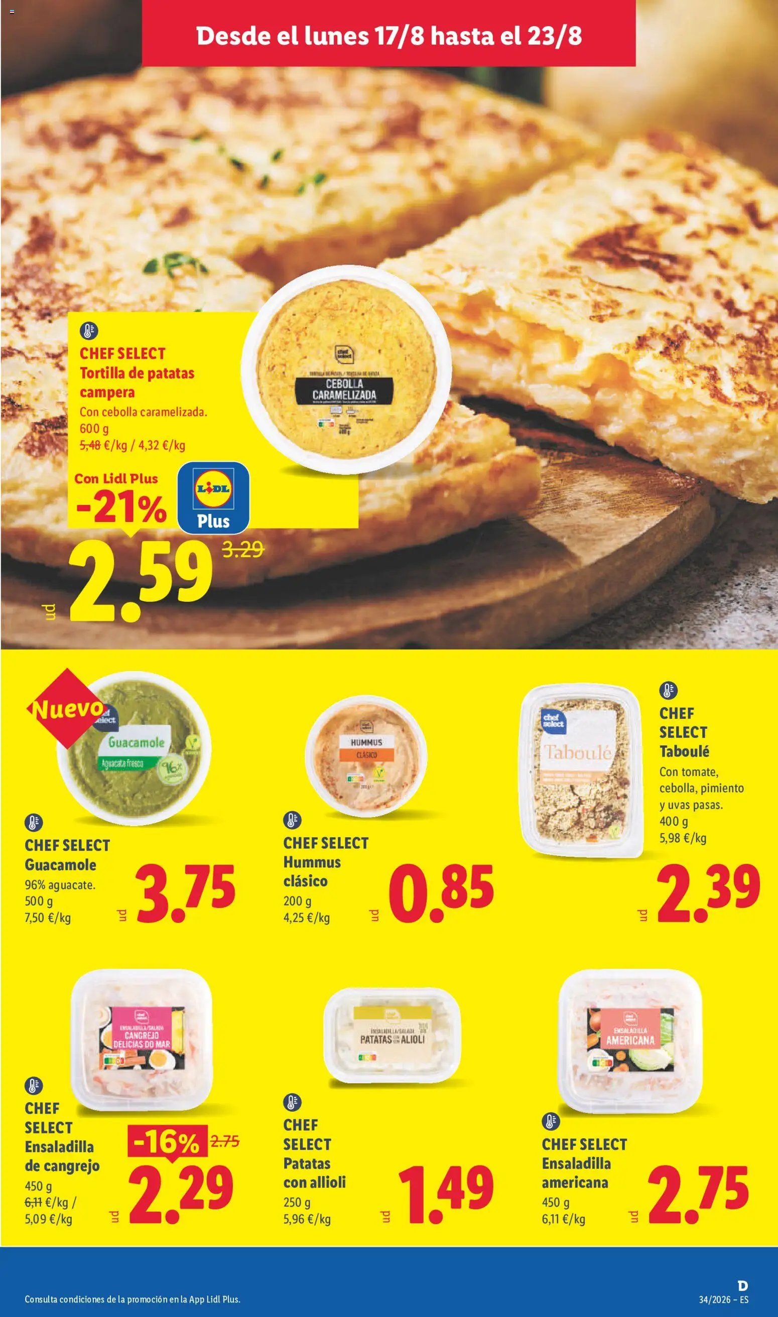 Lidl folleto