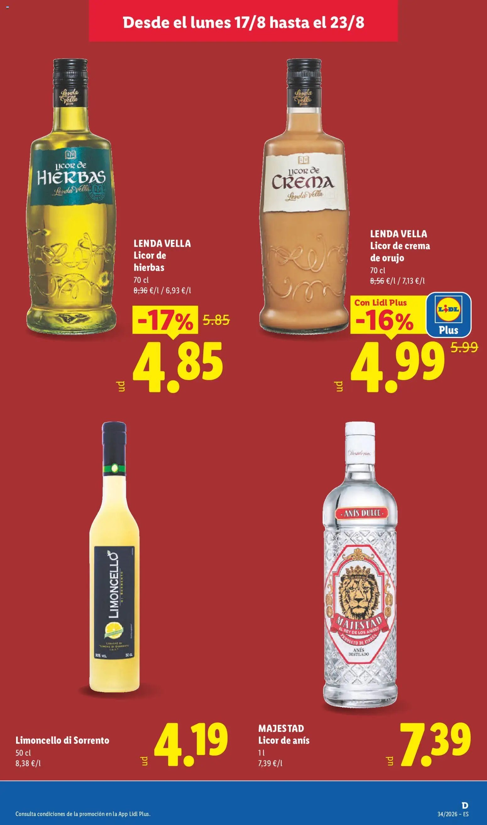 Lidl folleto