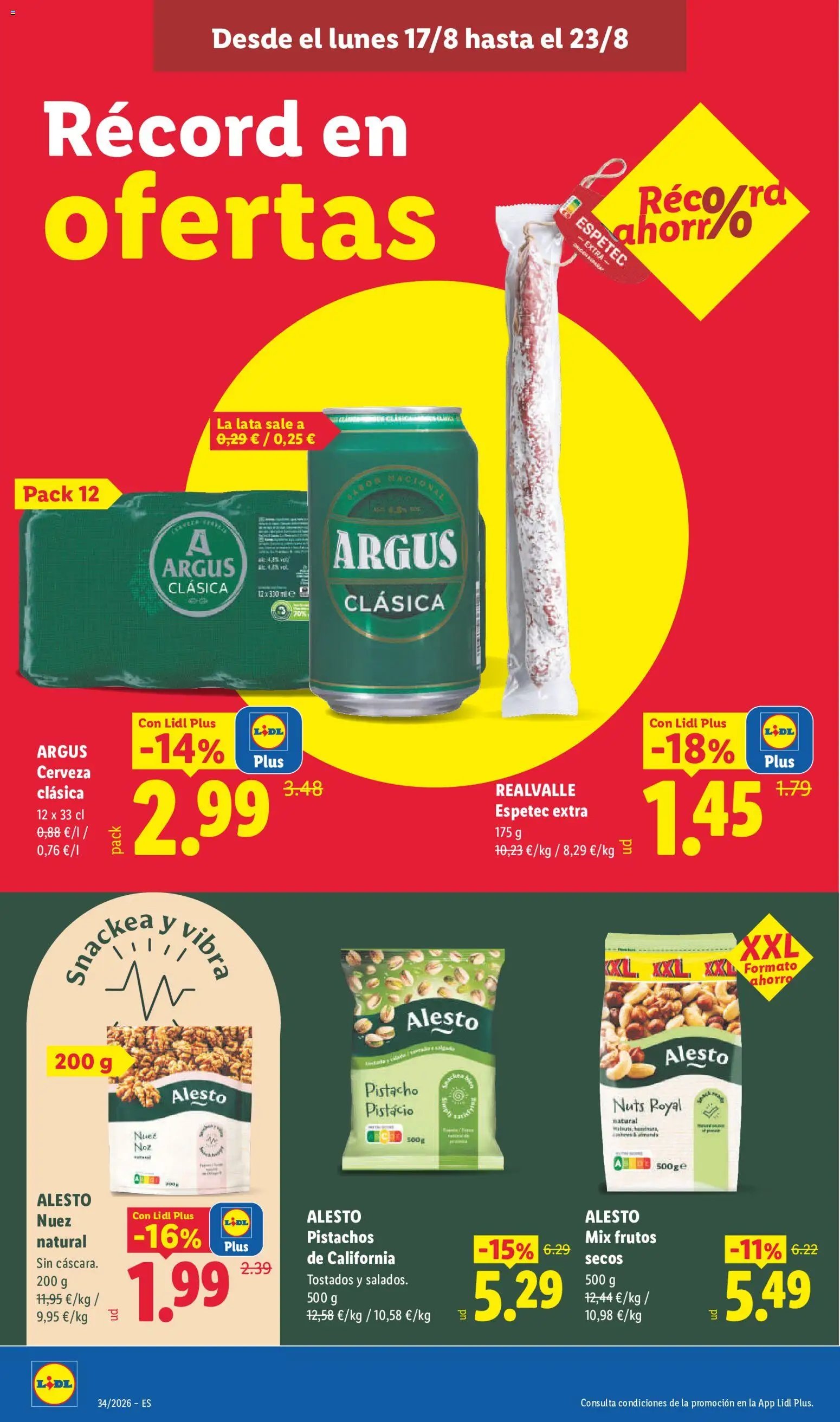 Lidl folleto