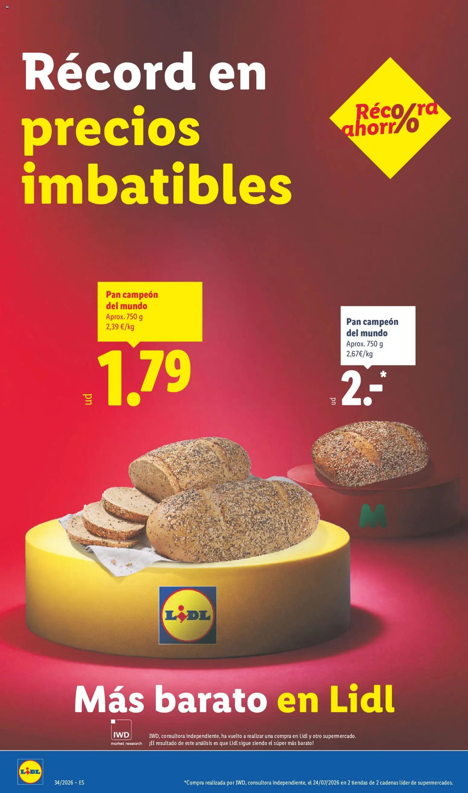 Lidl folleto