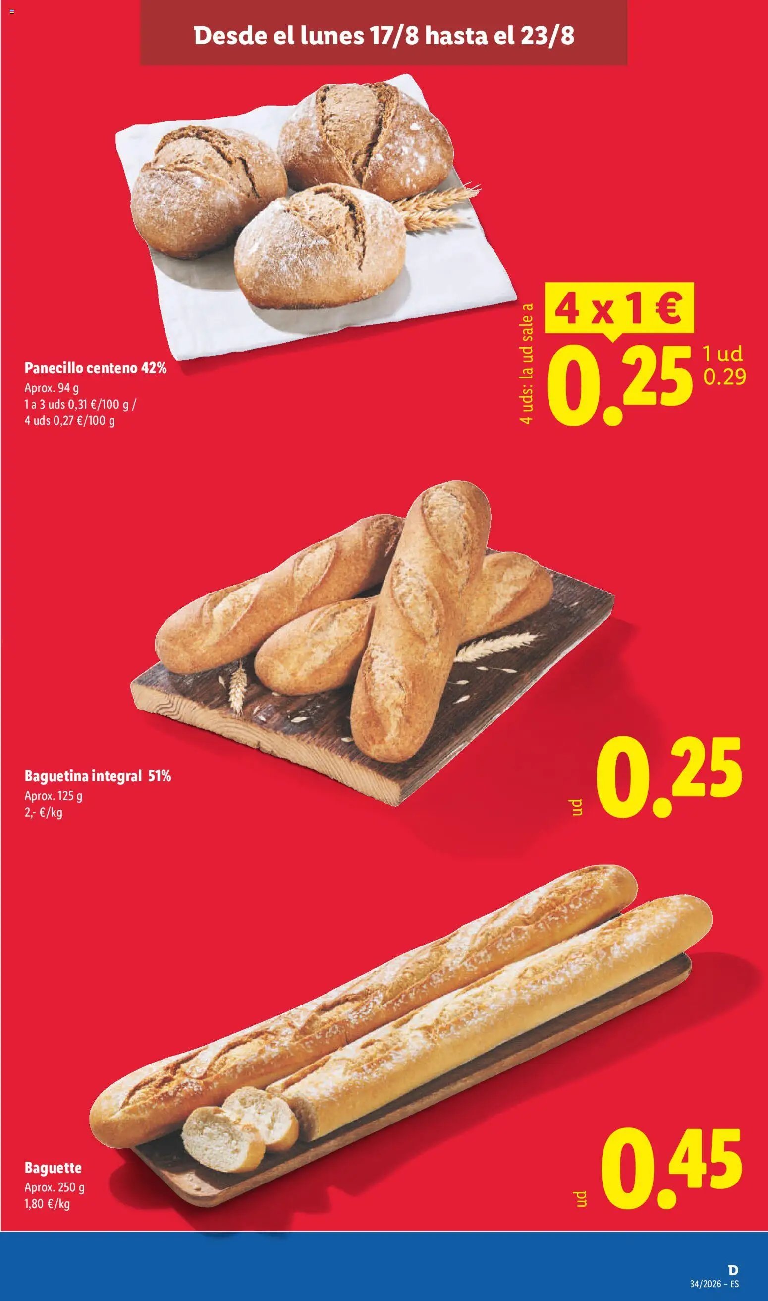 Lidl folleto