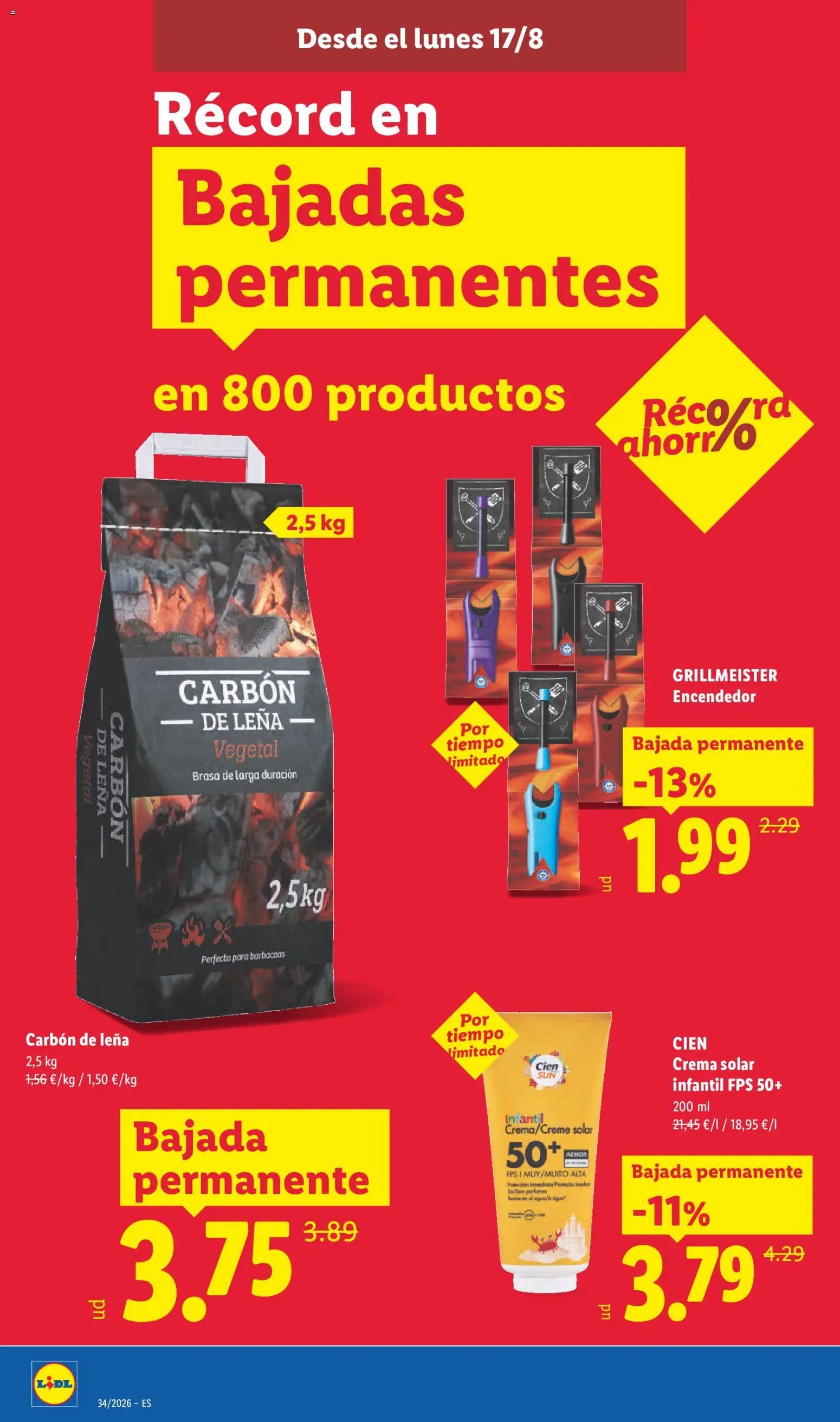 Lidl folleto