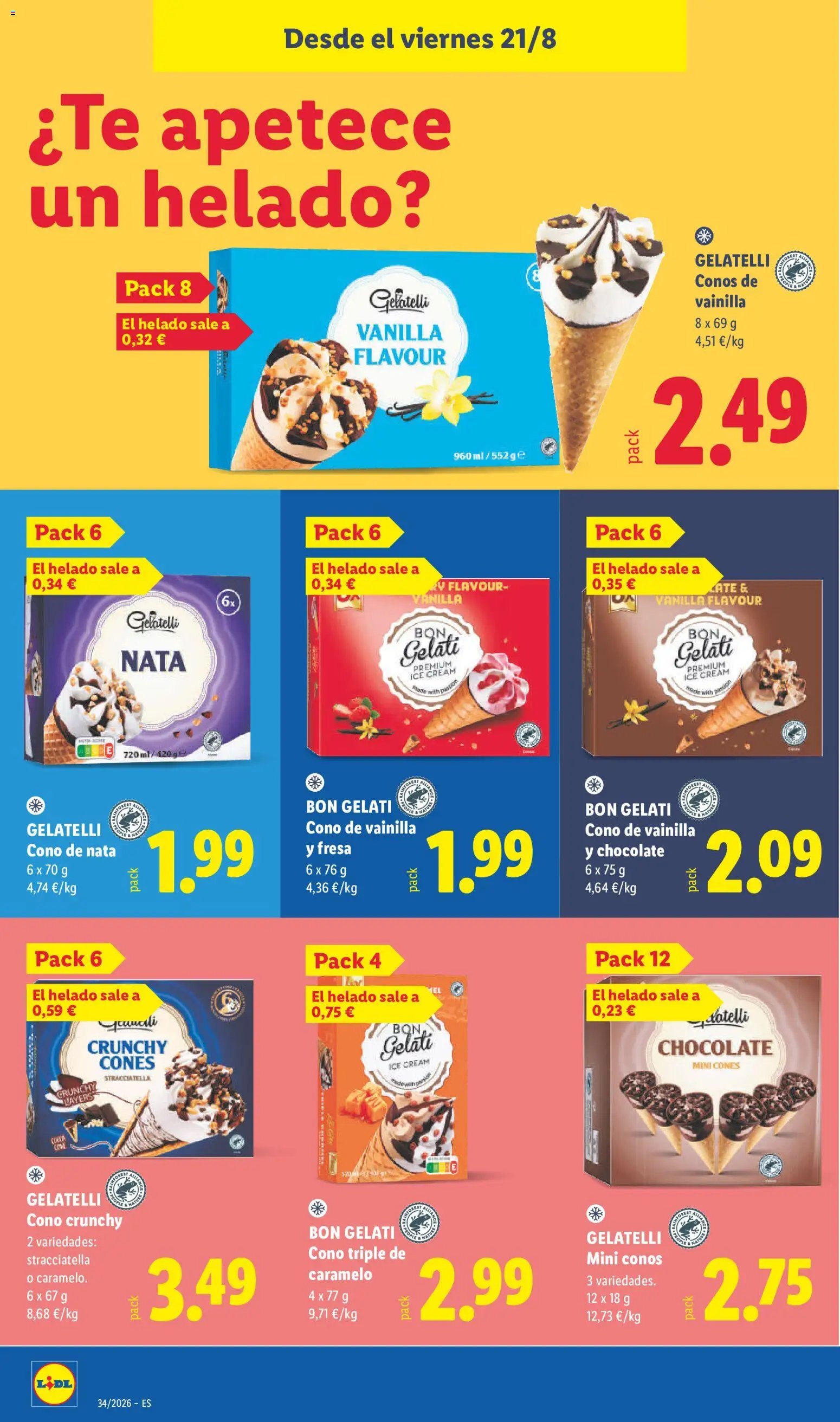Lidl folleto