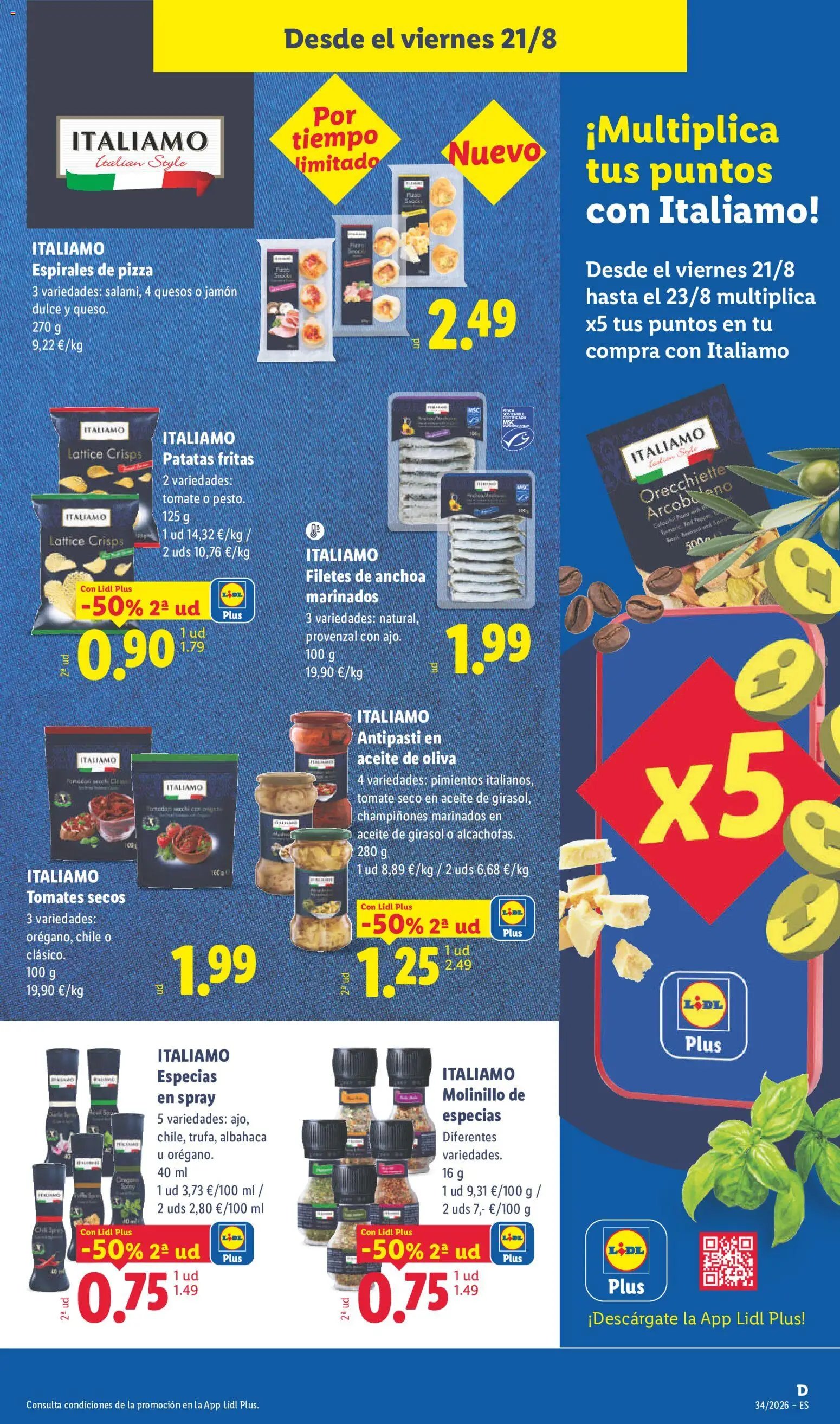 Lidl folleto