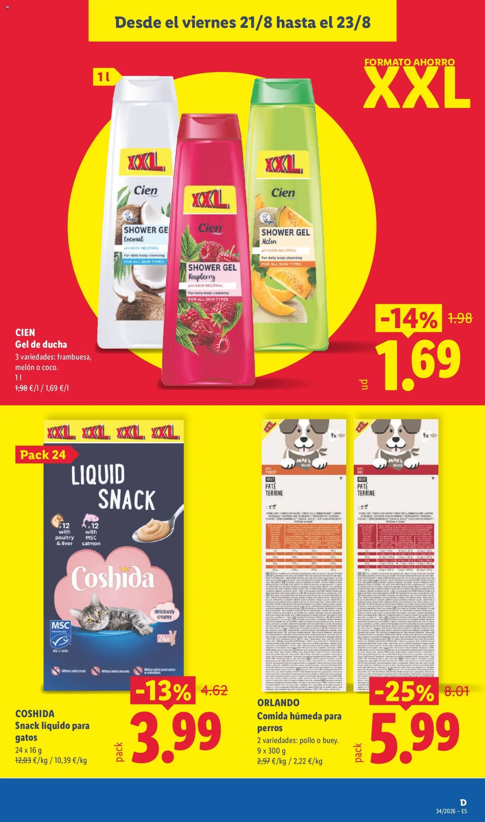 Lidl folleto
