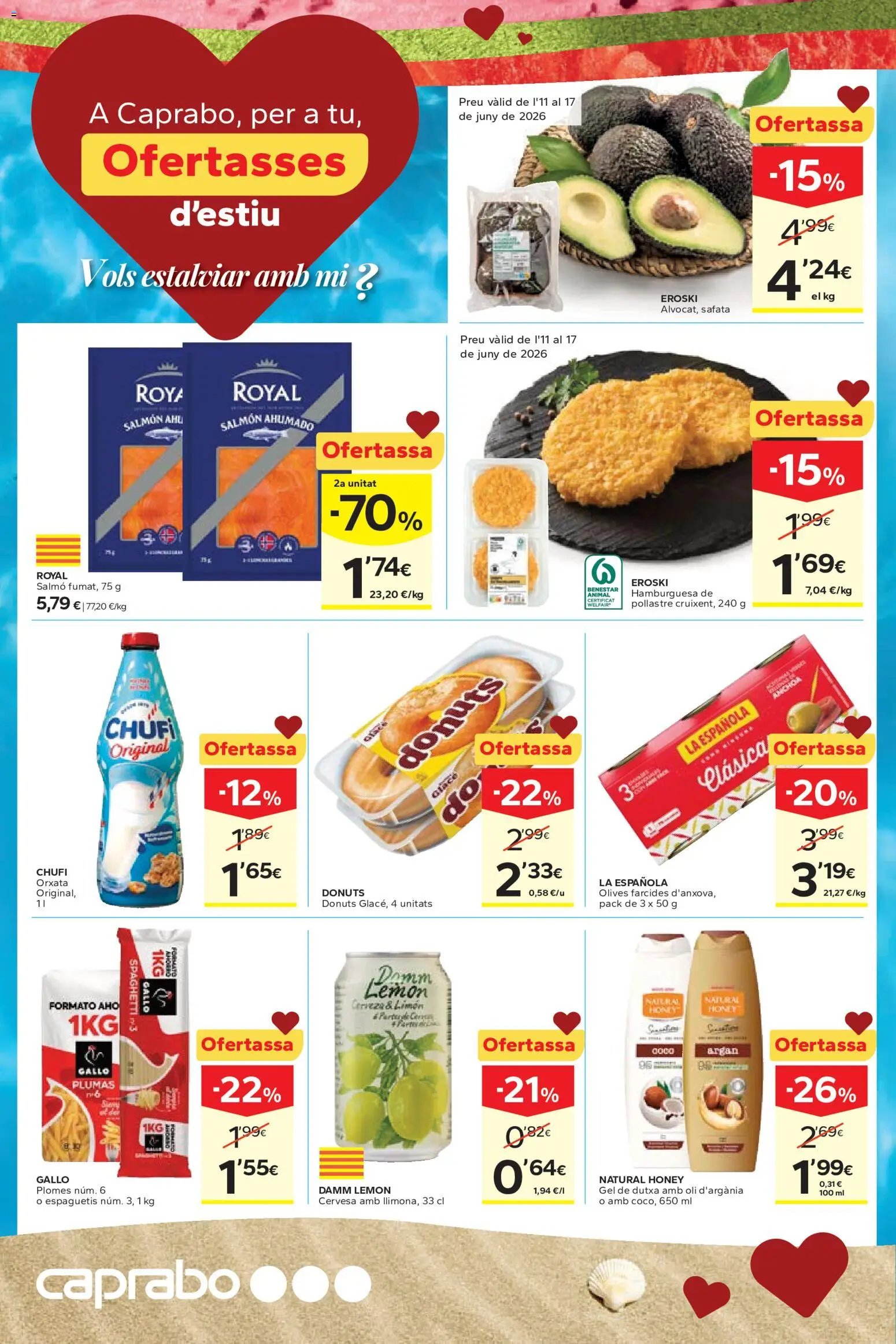 Caprabo Ofertasses d'estiu