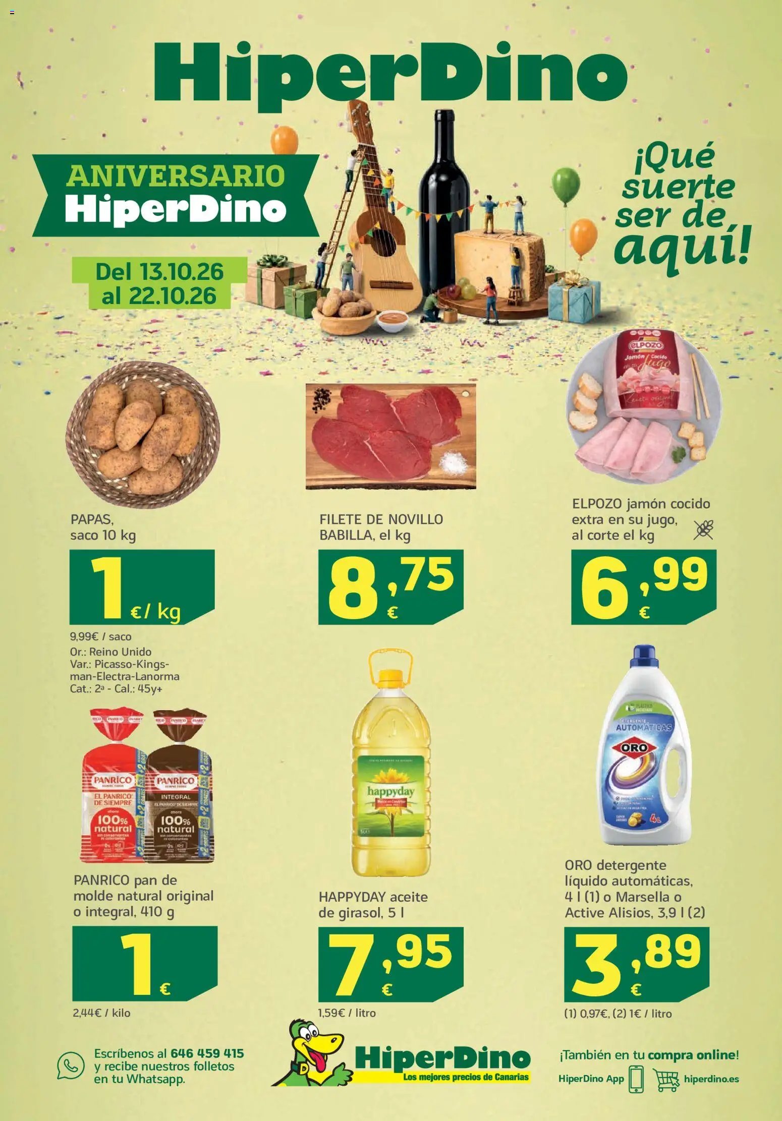 HiperDino folleto