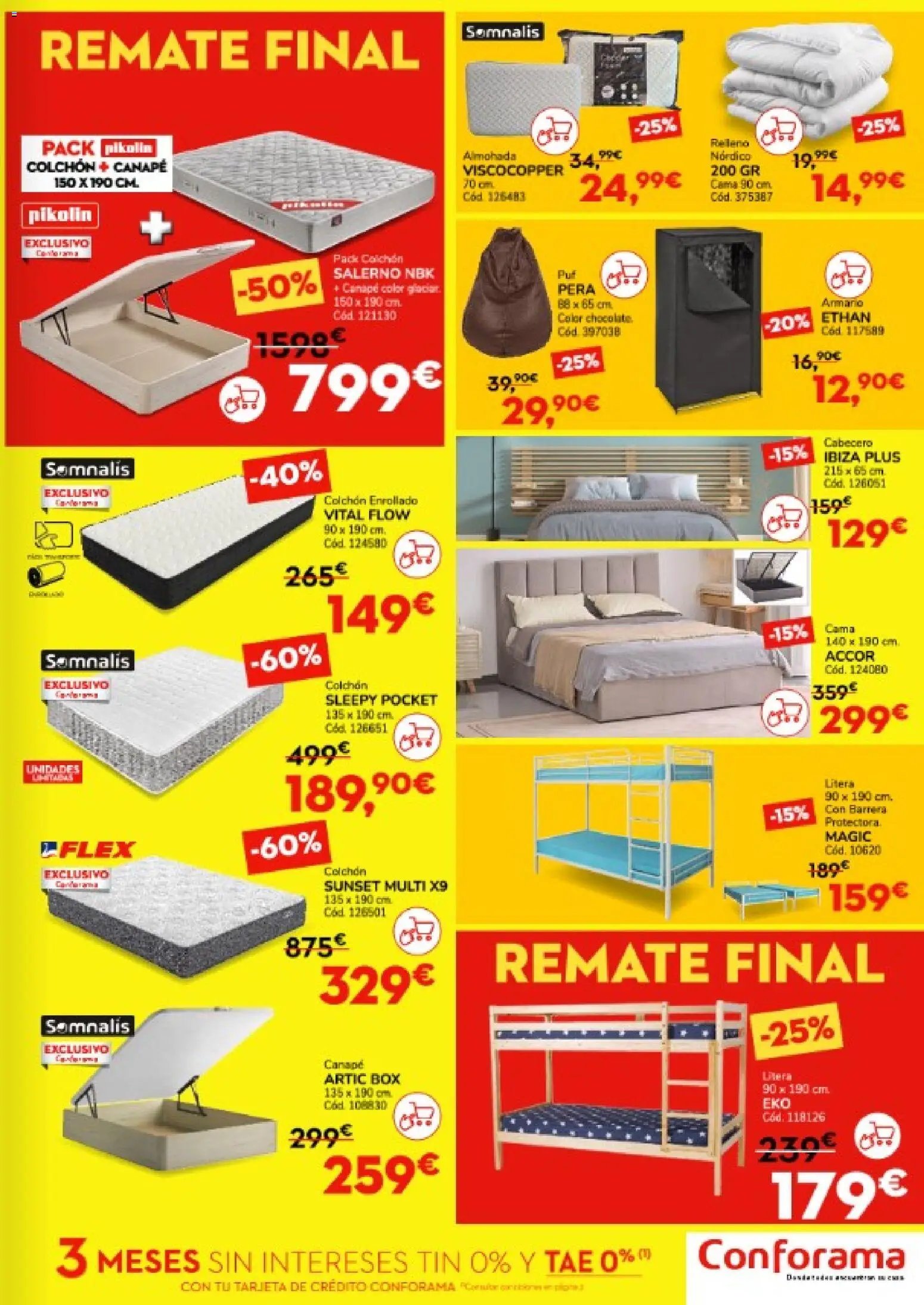 Conforama folleto