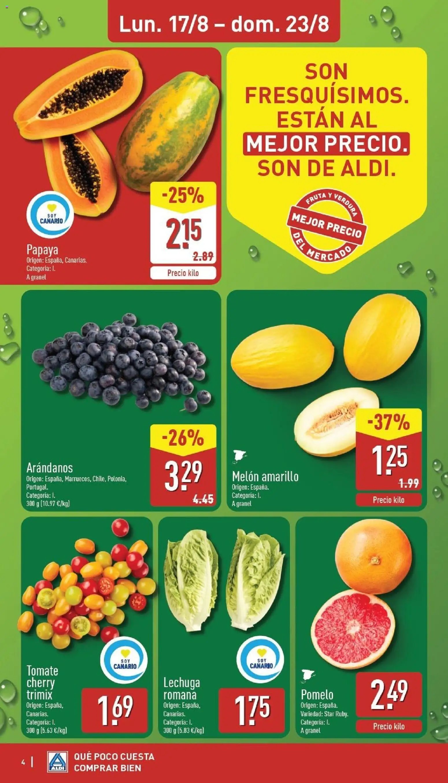 Aldi folleto Canarias