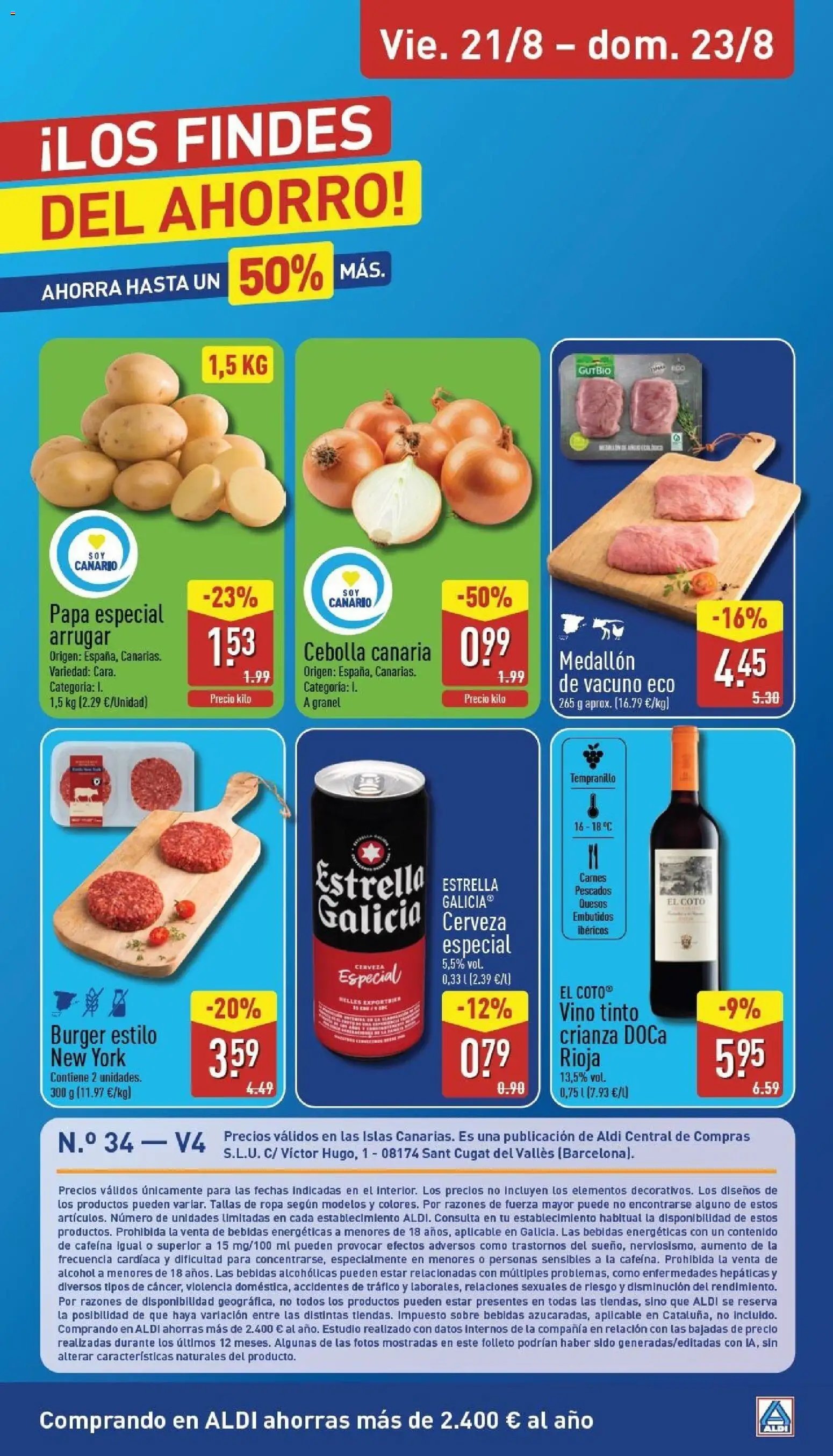 Aldi folleto Canarias