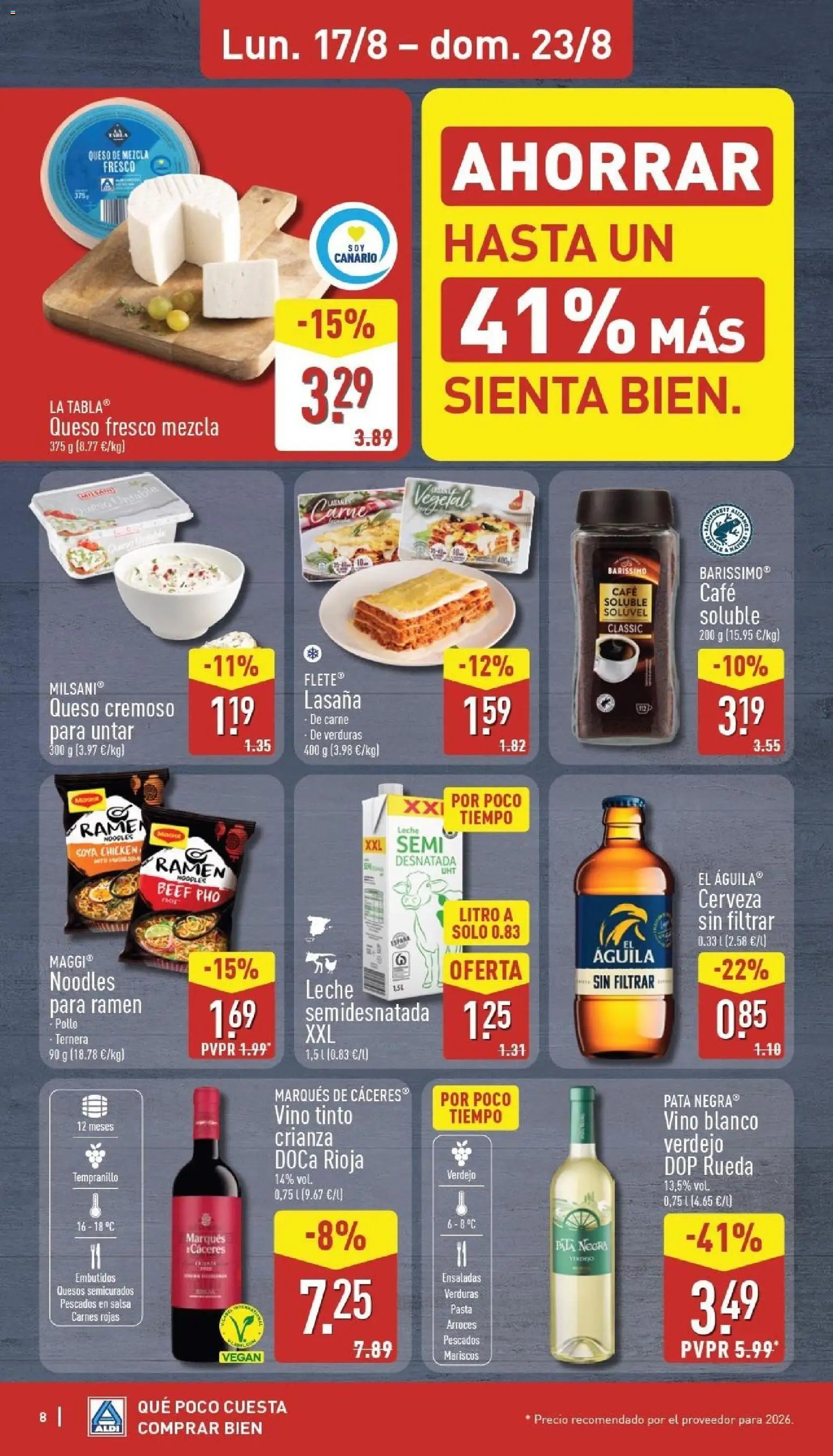 Aldi folleto Canarias