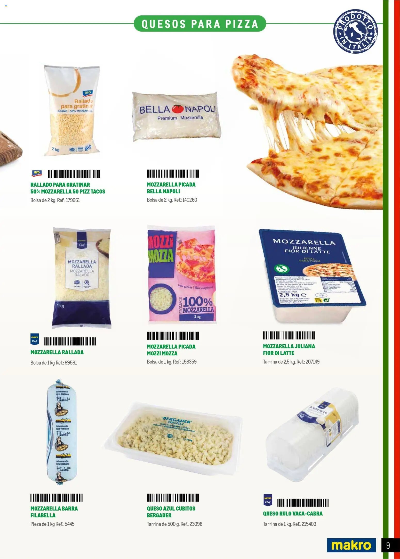 Makro Restaurantes italianos Prat