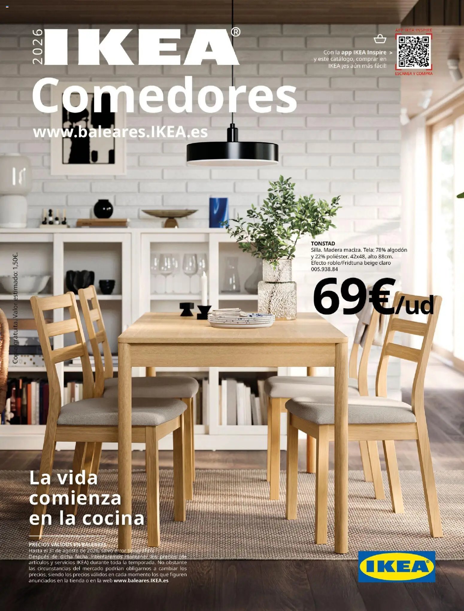Catálogo IKEA Comedores