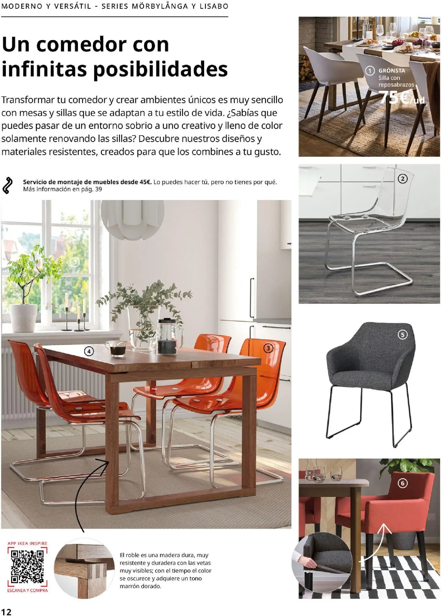 Catálogo IKEA Comedores