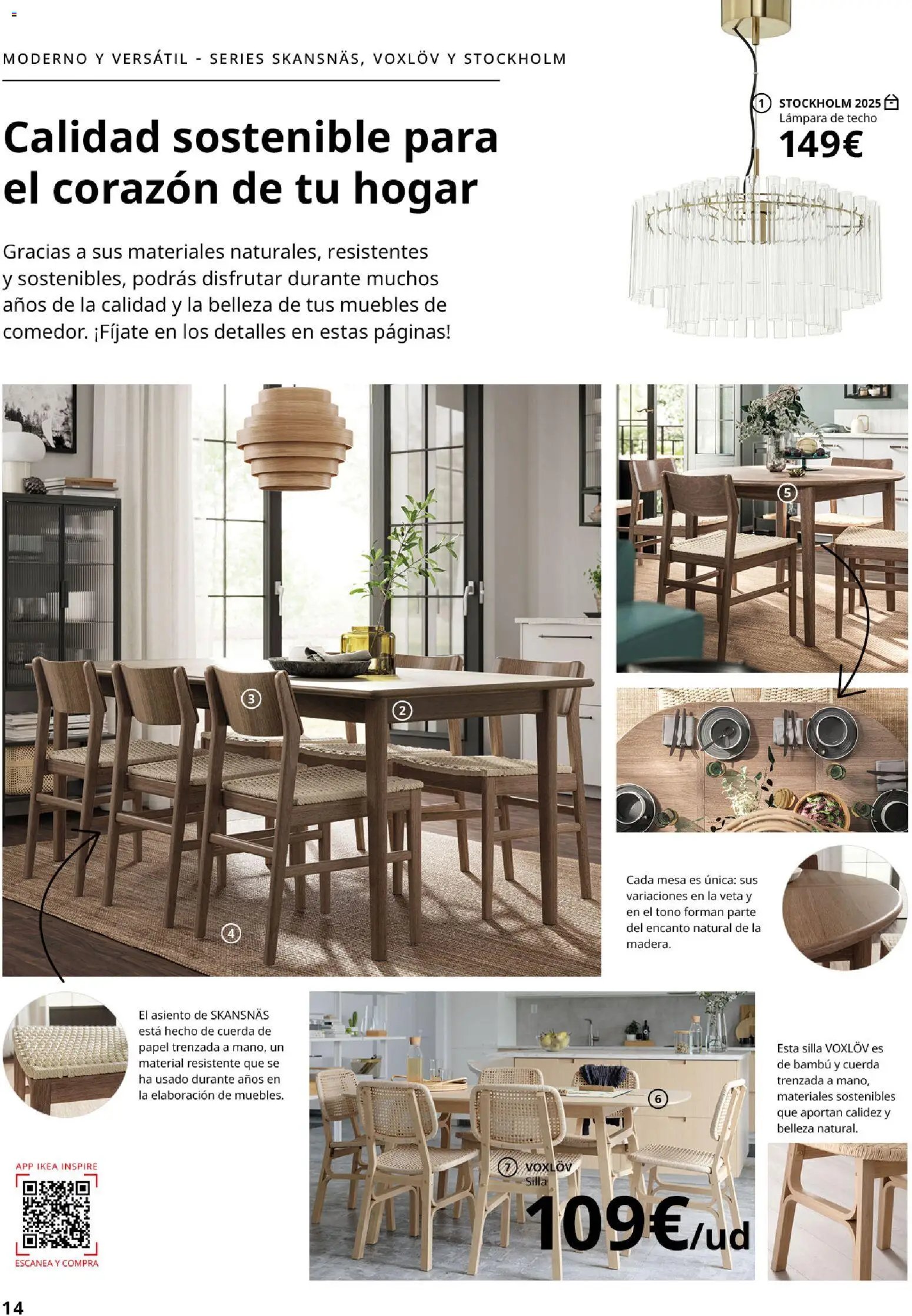 Catálogo IKEA Comedores