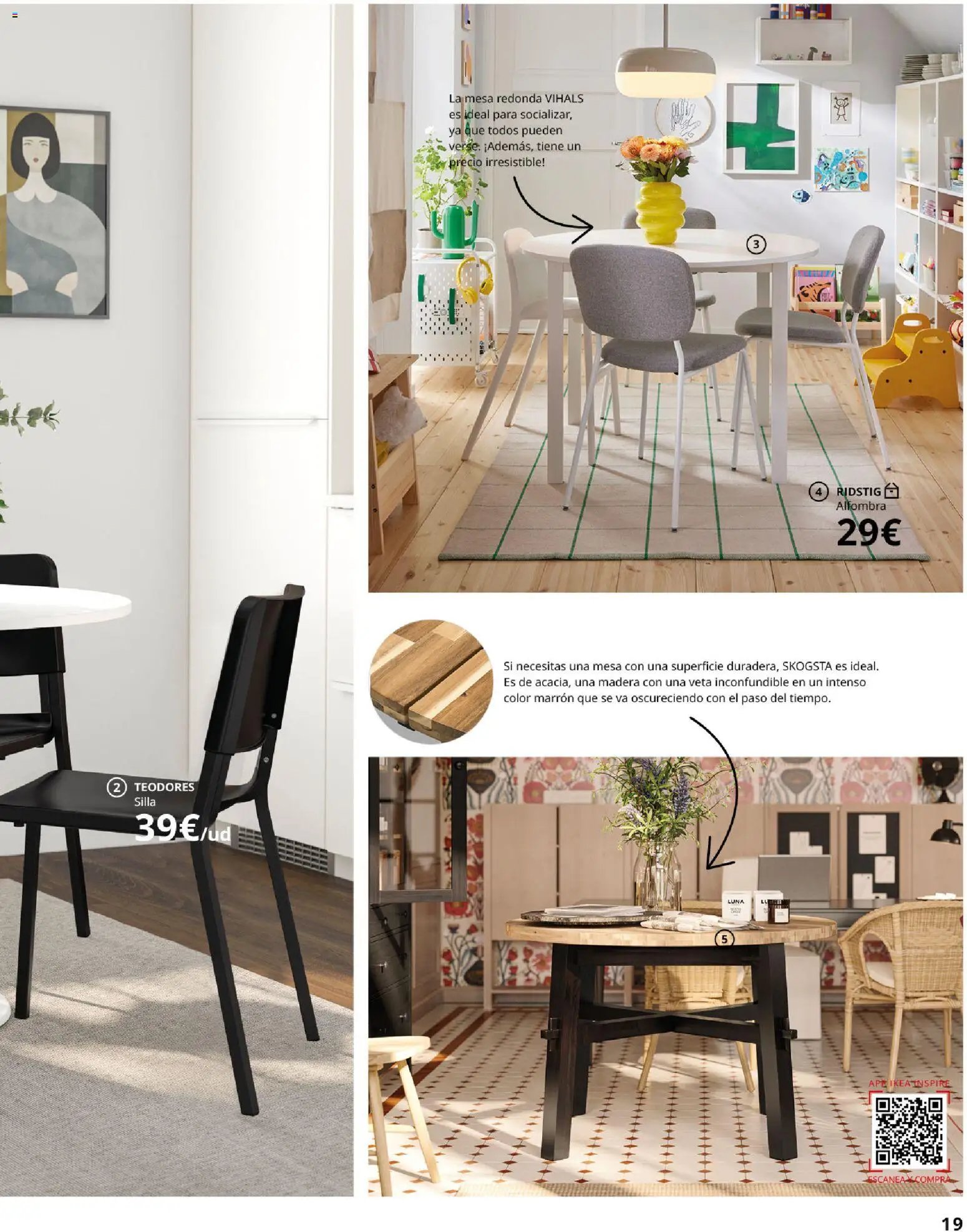 Catálogo IKEA Comedores