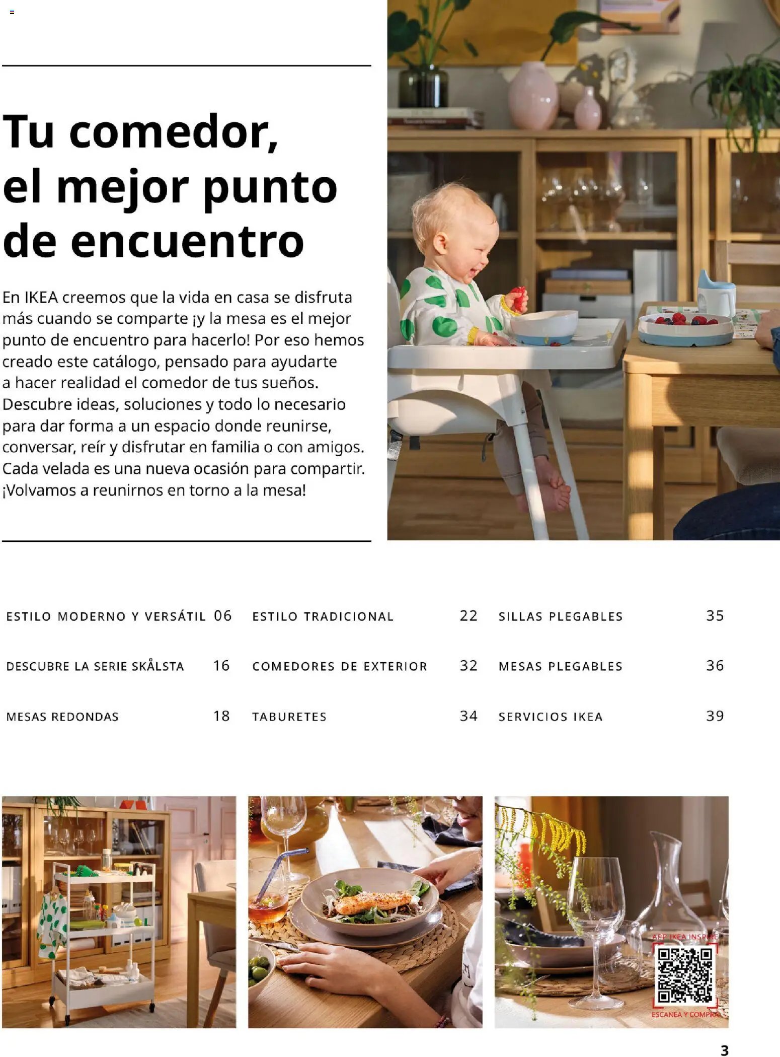 Catálogo IKEA Comedores