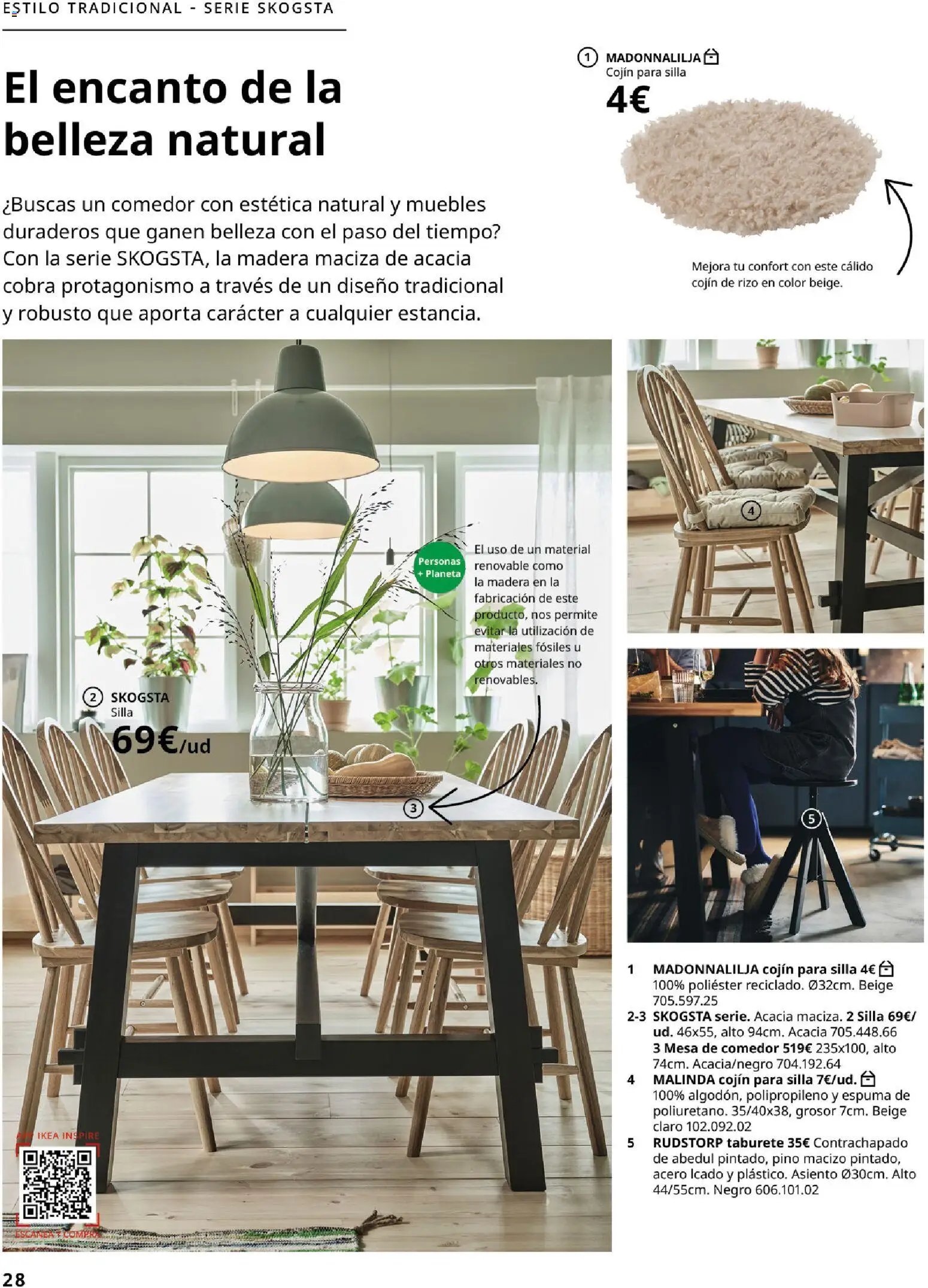 Catálogo IKEA Comedores