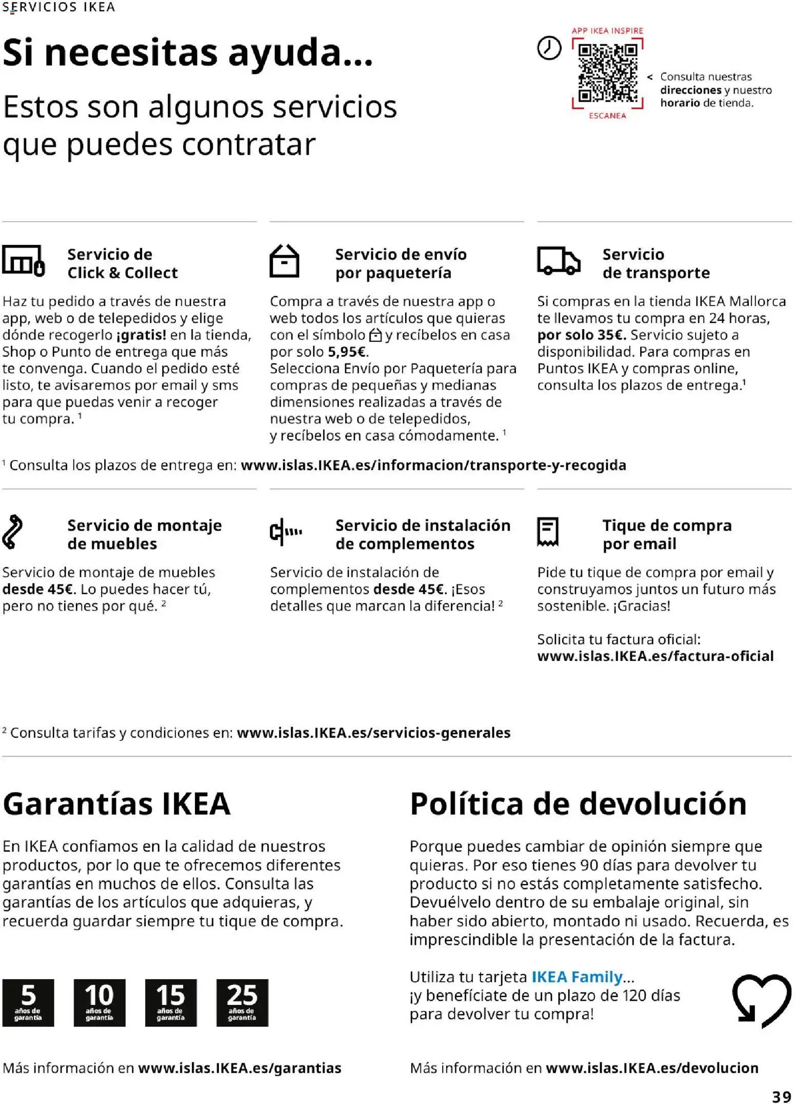 Catálogo IKEA Comedores