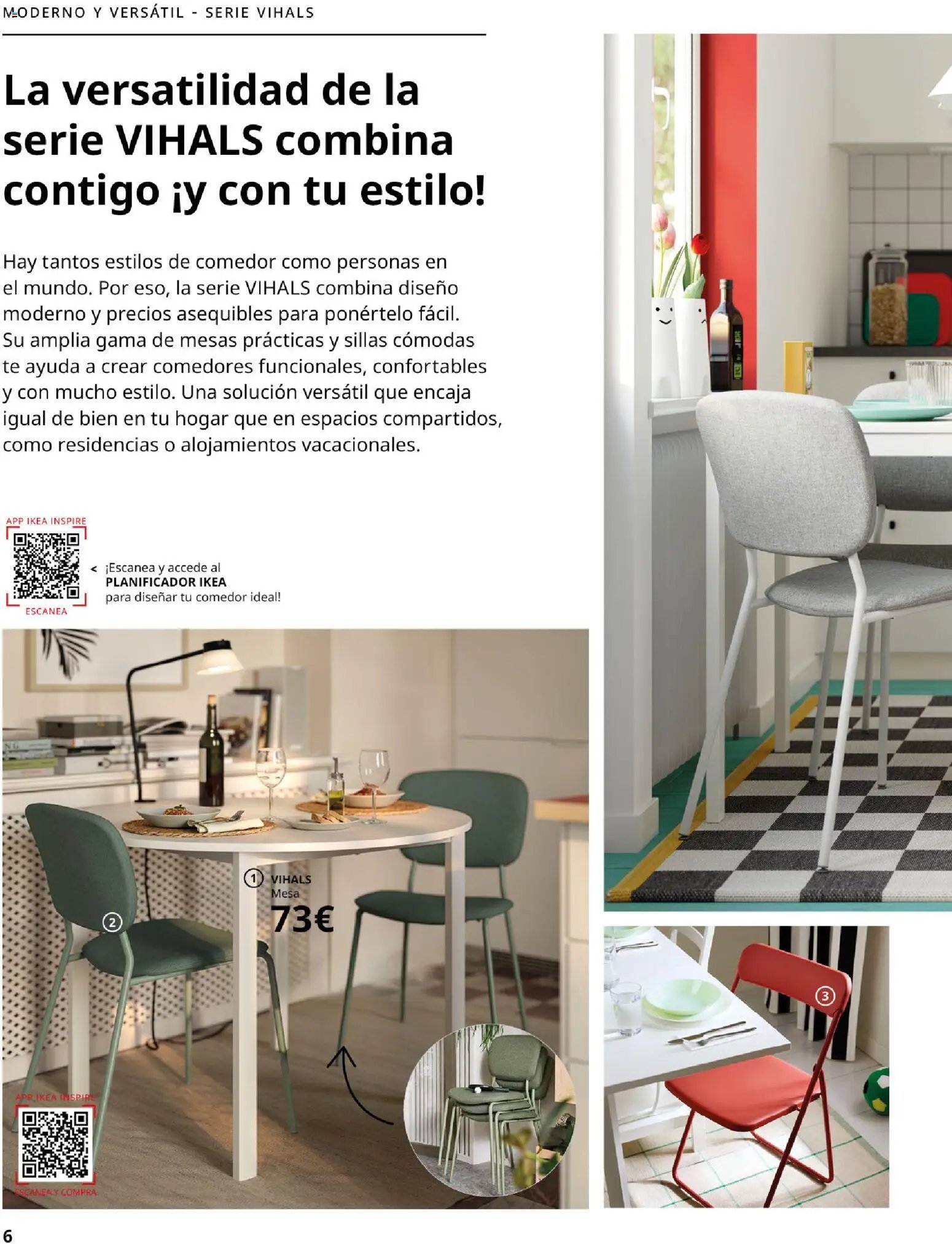 Catálogo IKEA Comedores