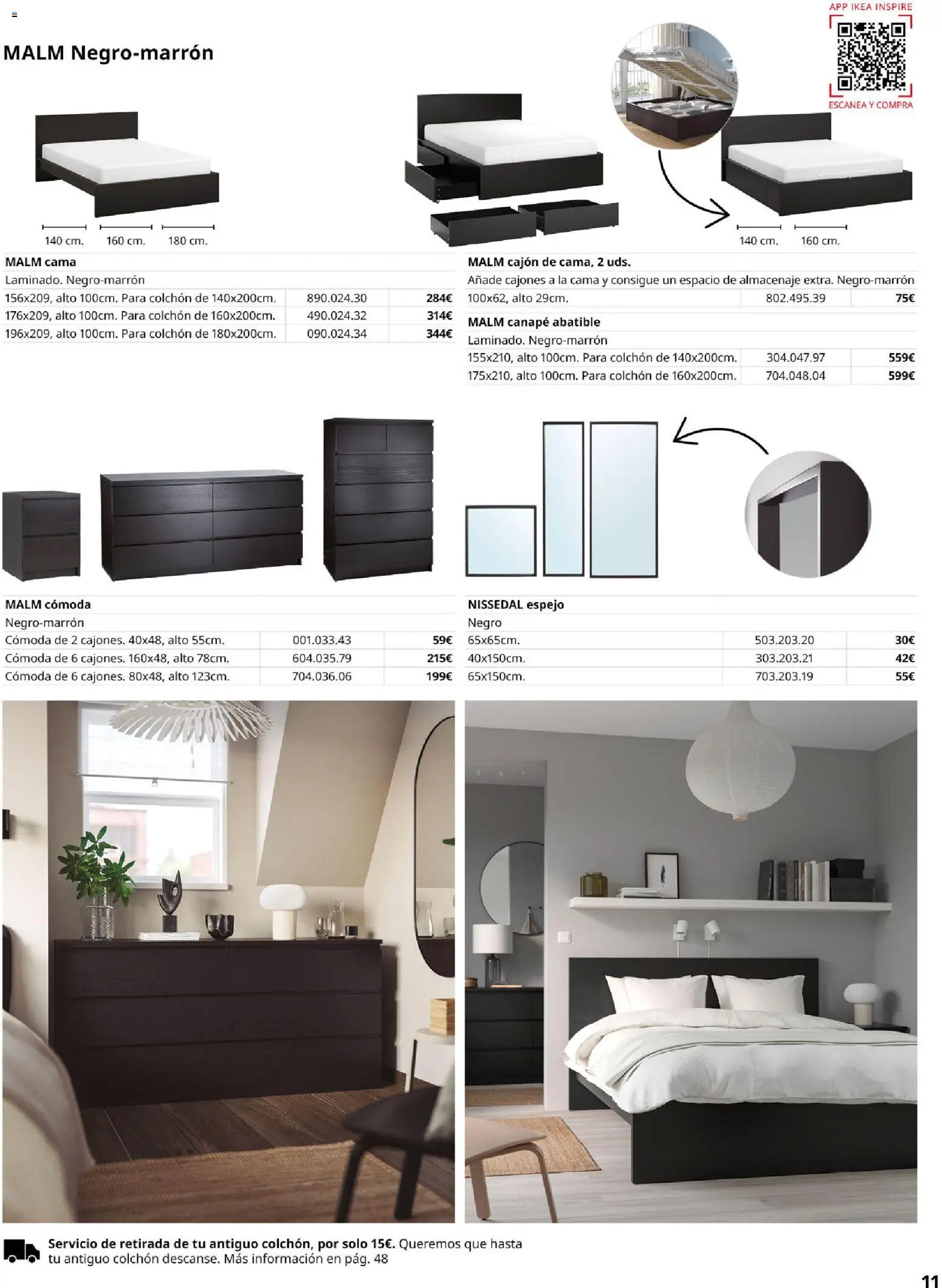 Catálogo IKEA Muebles para el dormitorio