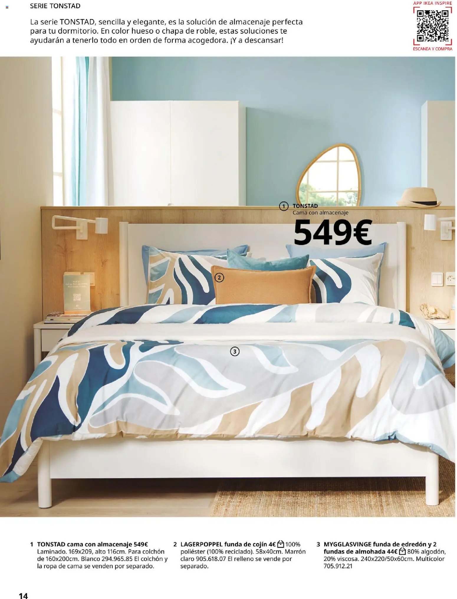 Catálogo IKEA Muebles para el dormitorio