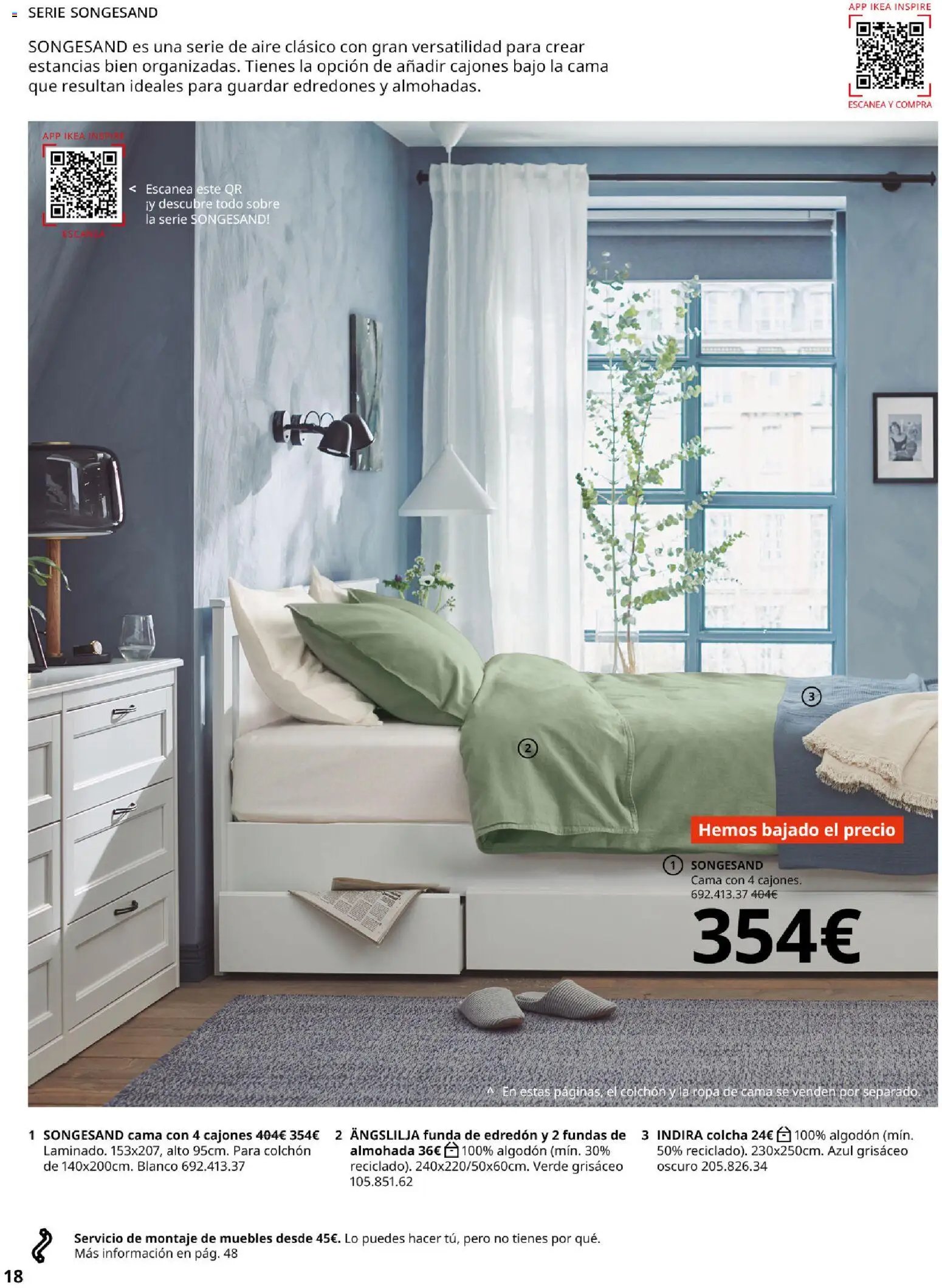 Catálogo IKEA Muebles para el dormitorio