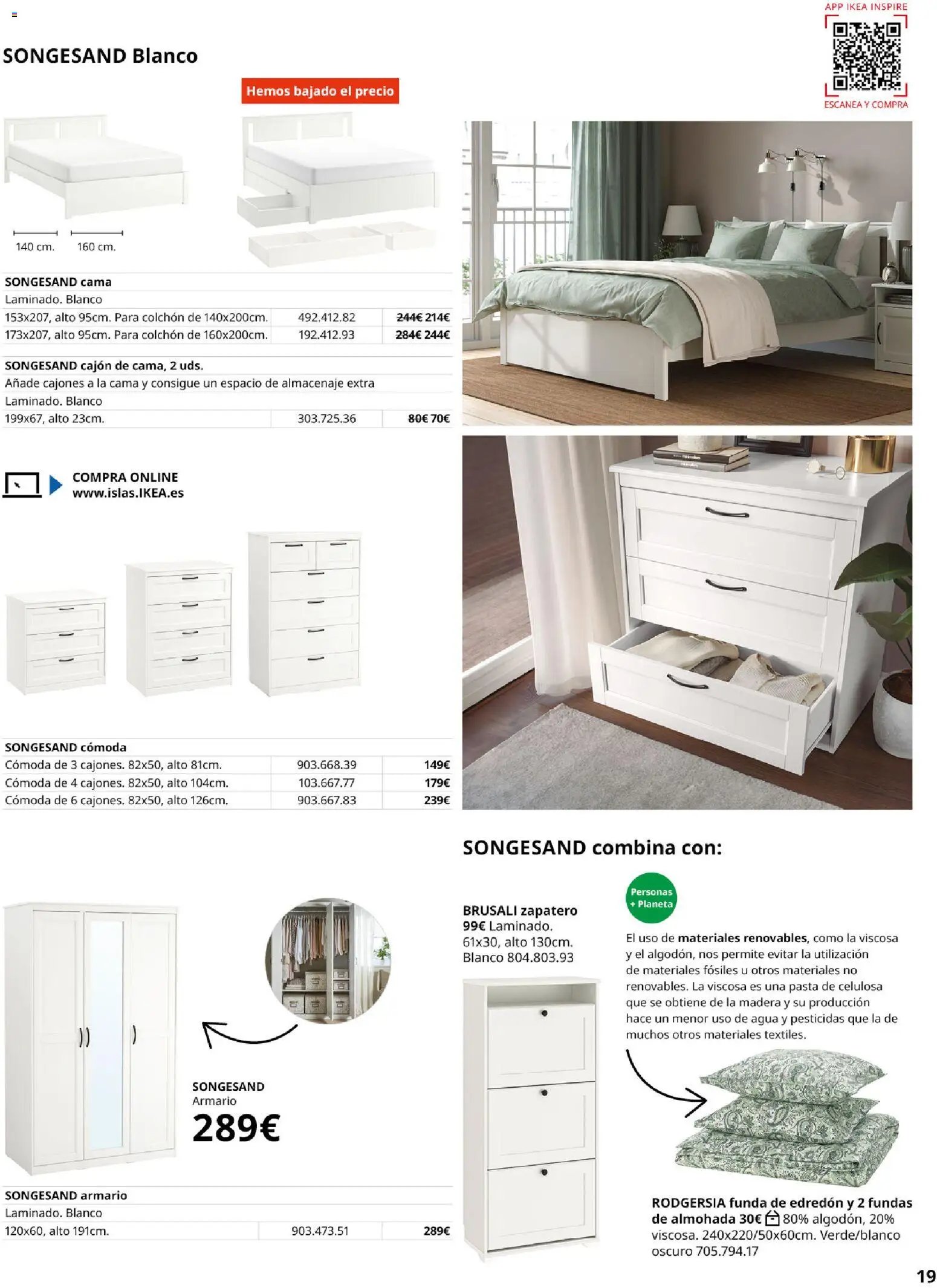 Catálogo IKEA Muebles para el dormitorio