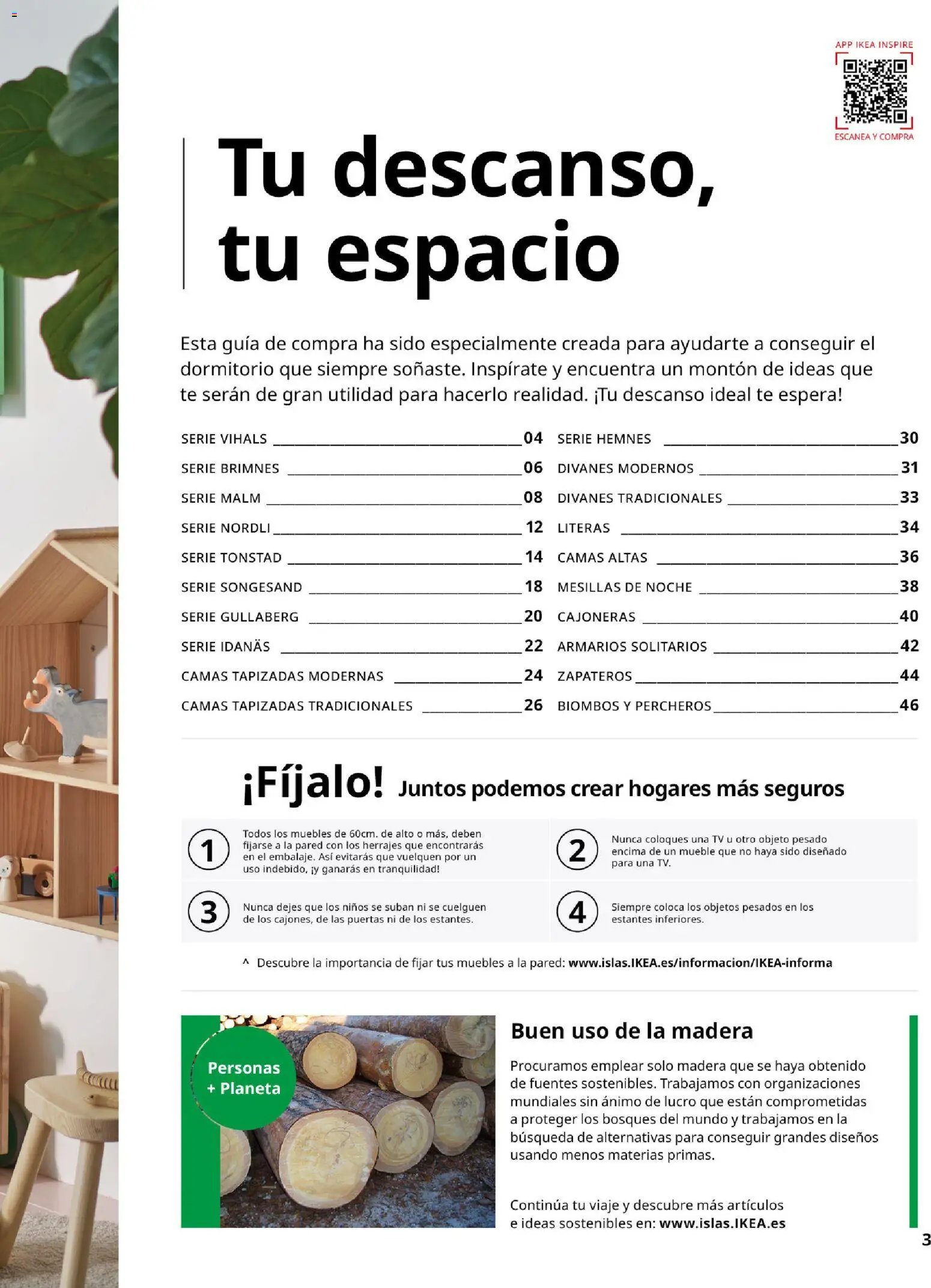 Catálogo IKEA Muebles para el dormitorio