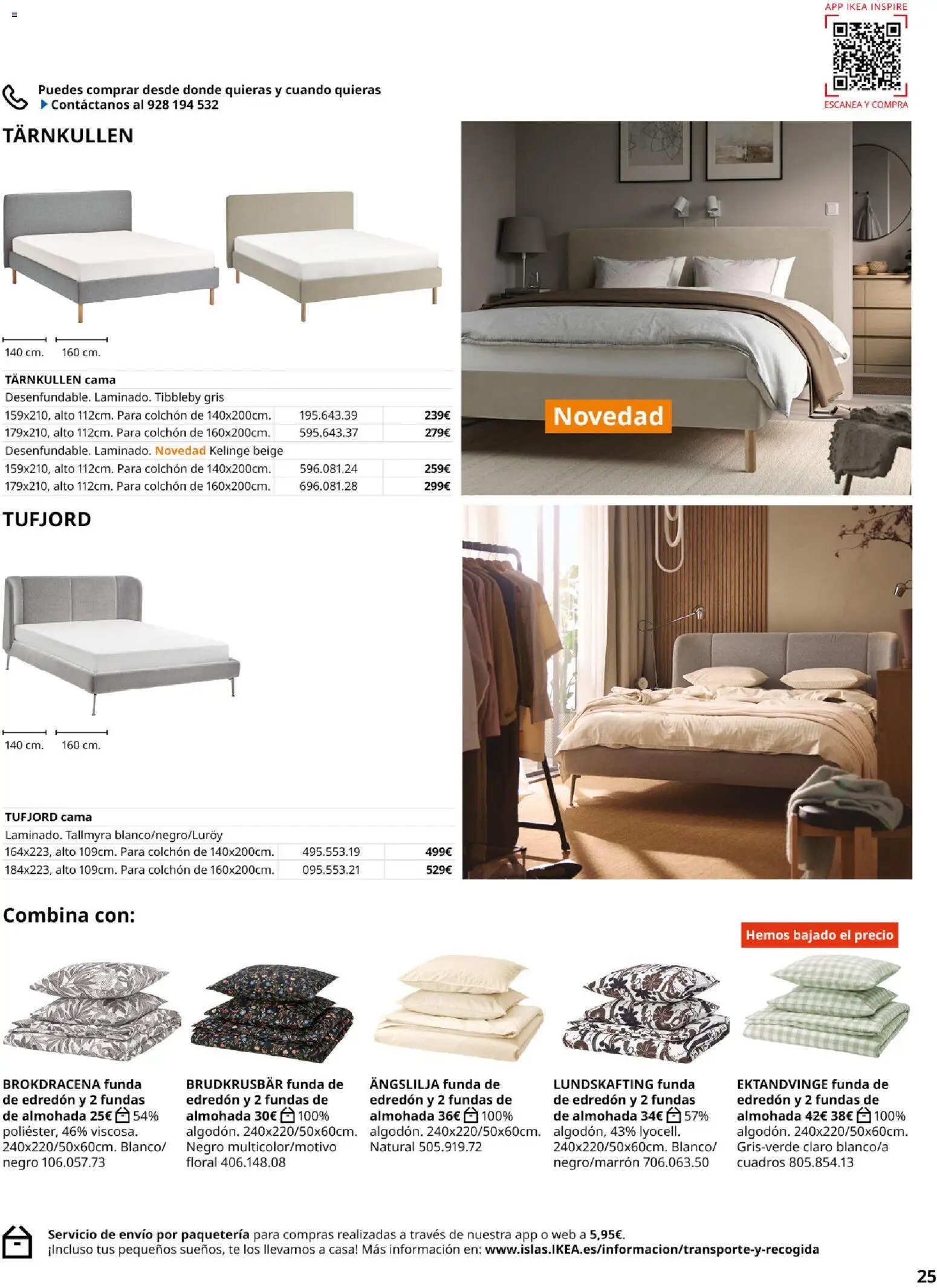 Catálogo IKEA Muebles para el dormitorio
