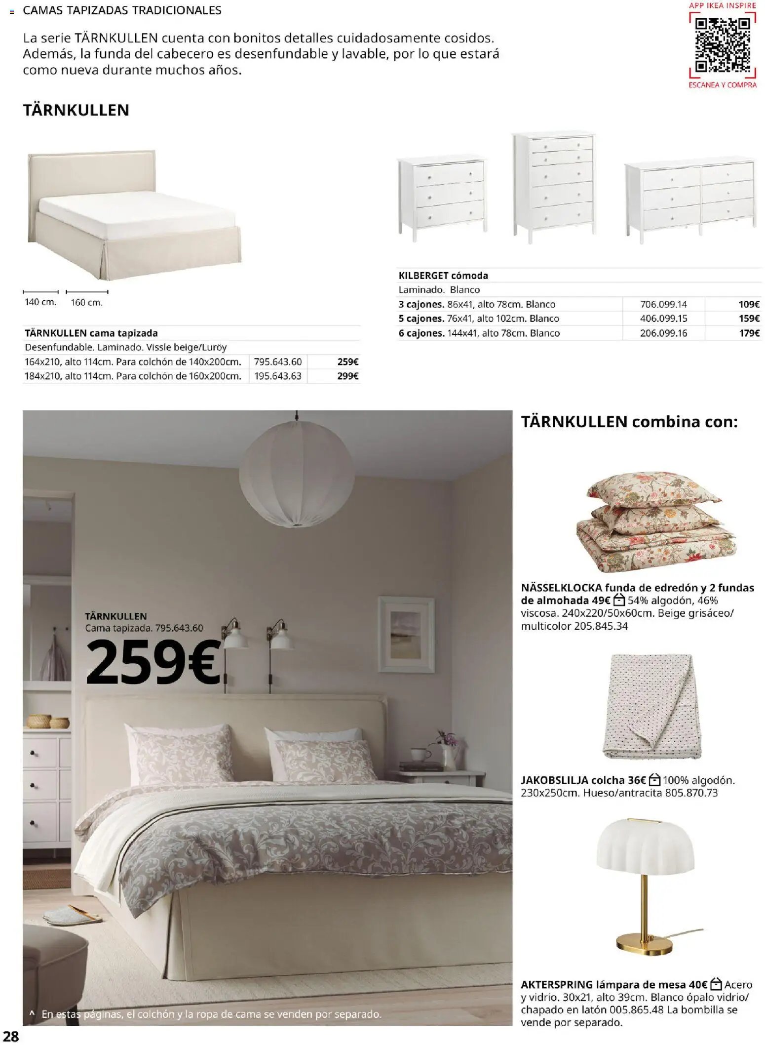 Catálogo IKEA Muebles para el dormitorio