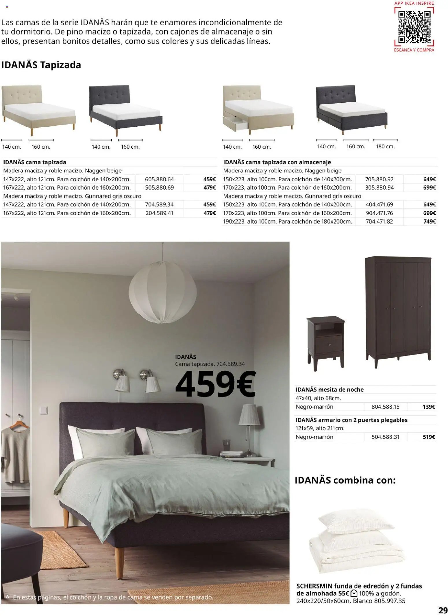 Catálogo IKEA Muebles para el dormitorio