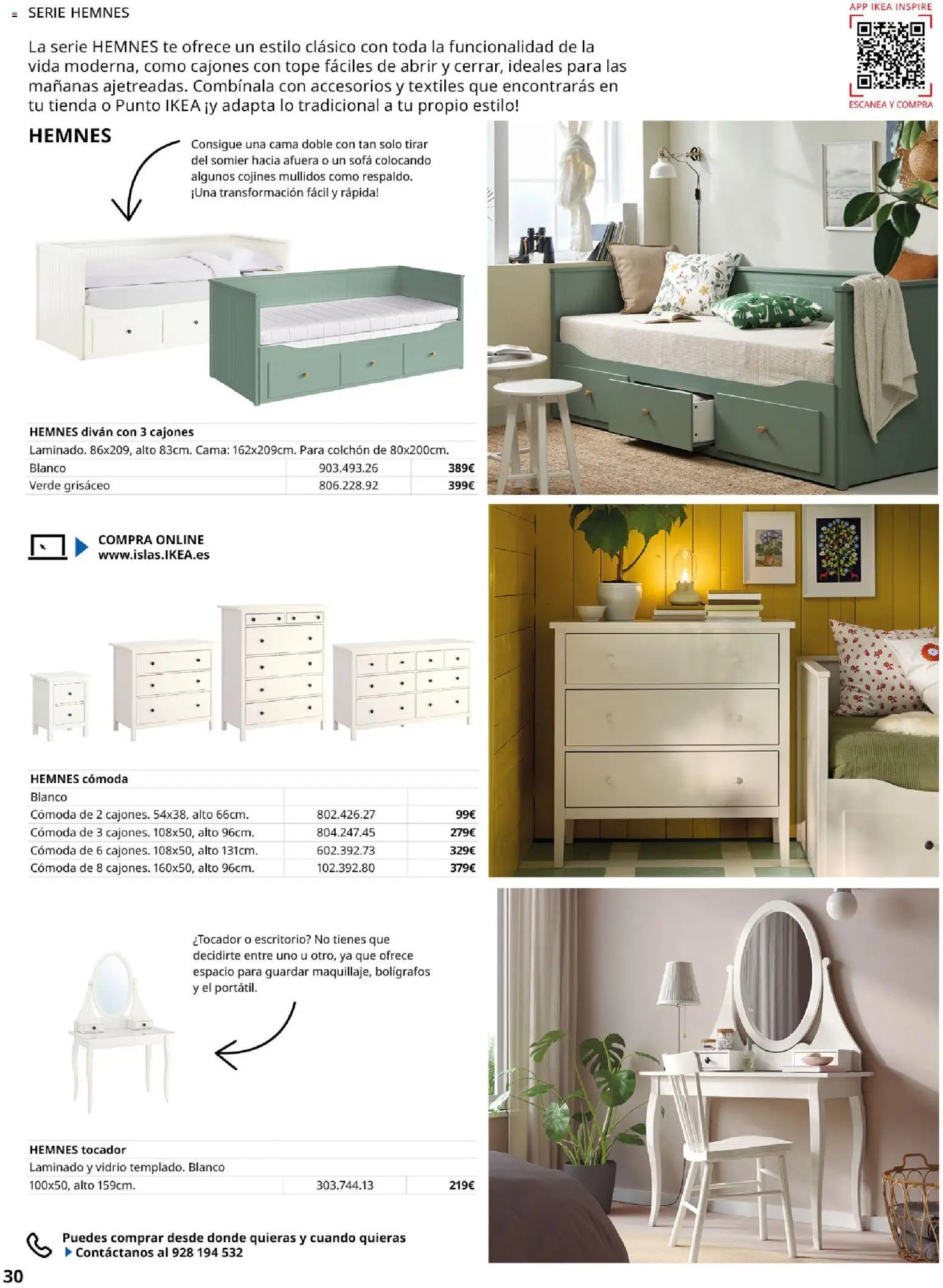 Catálogo IKEA Muebles para el dormitorio