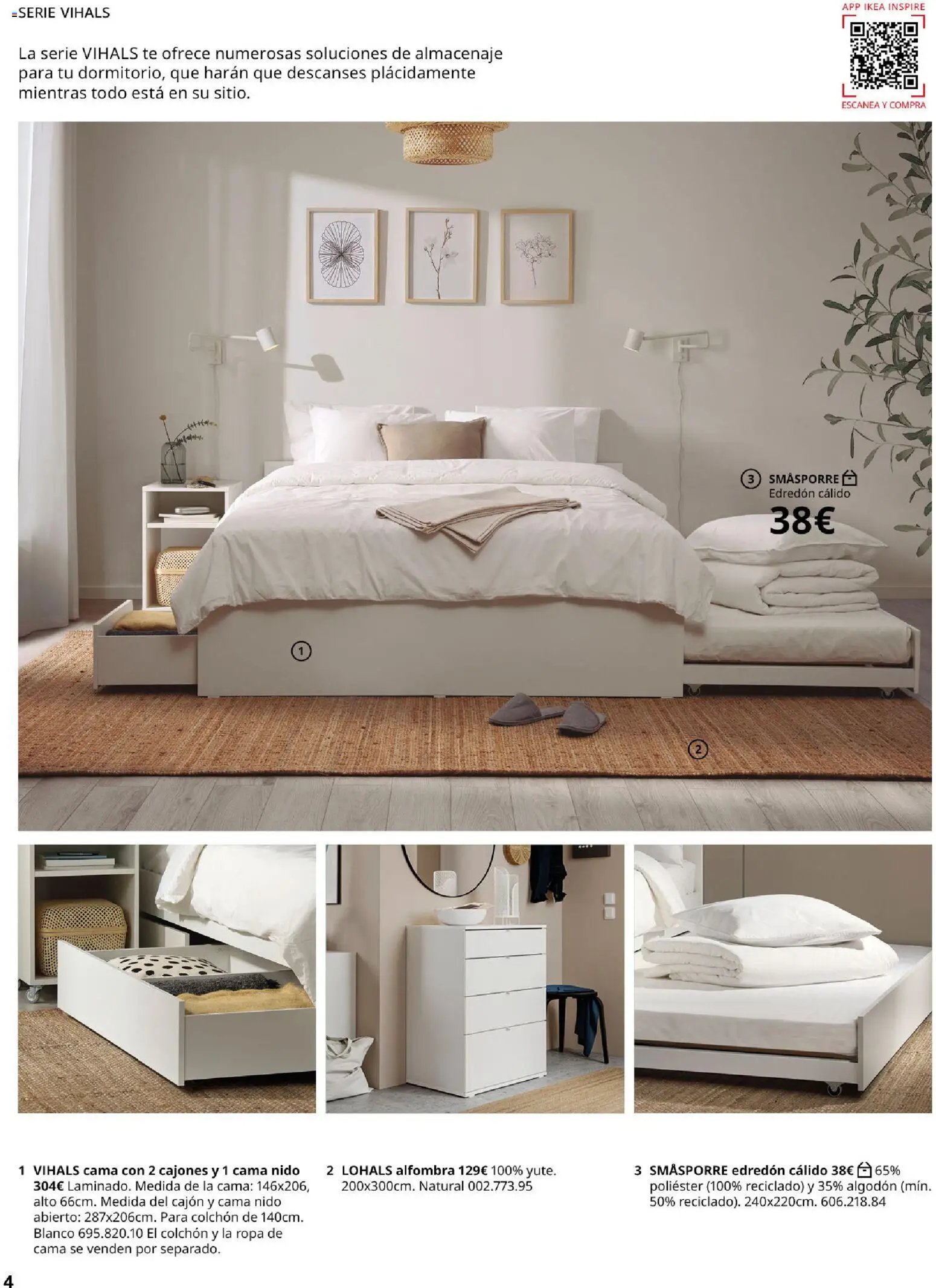 Catálogo IKEA Muebles para el dormitorio