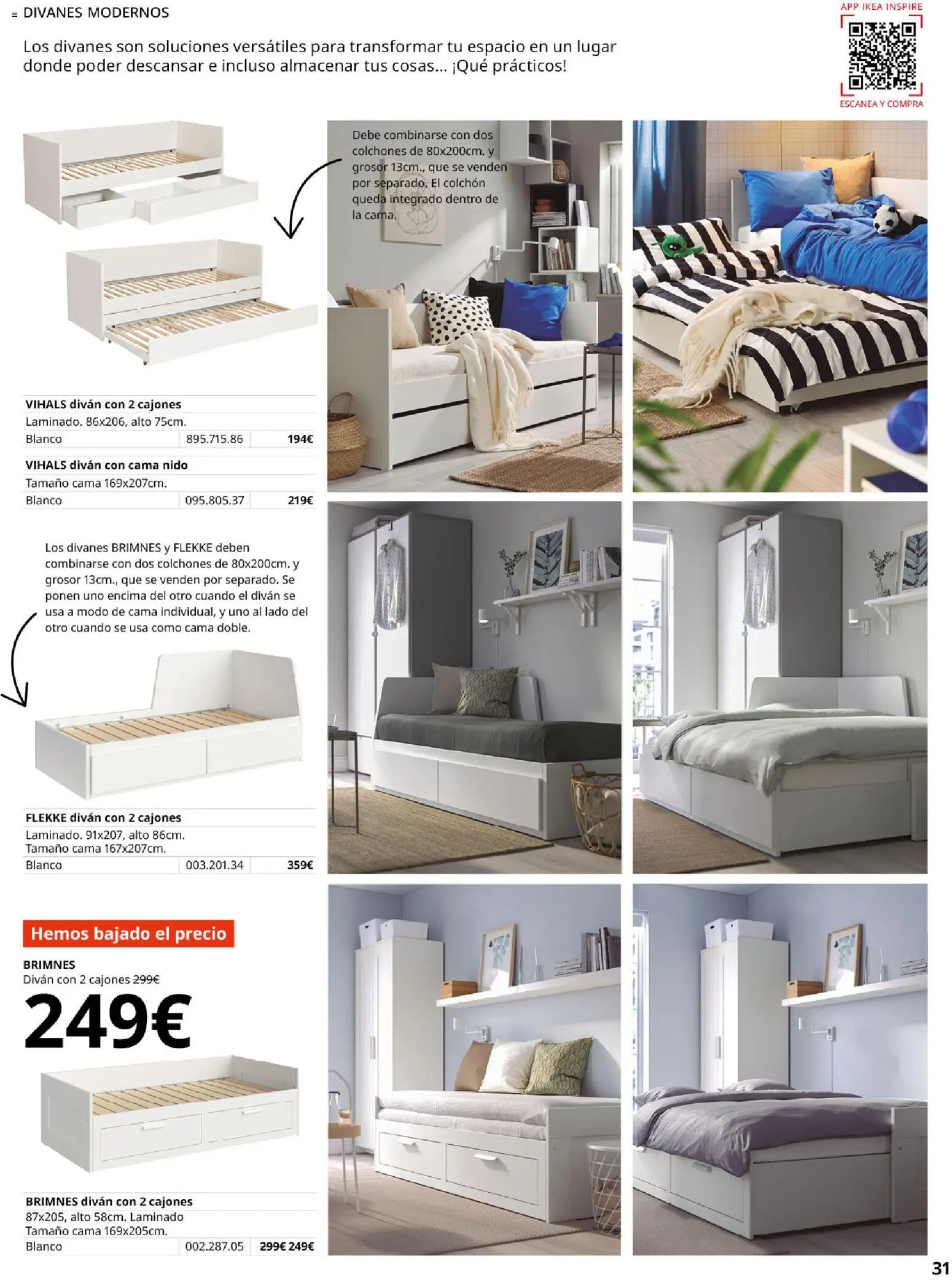 Catálogo IKEA Muebles para el dormitorio