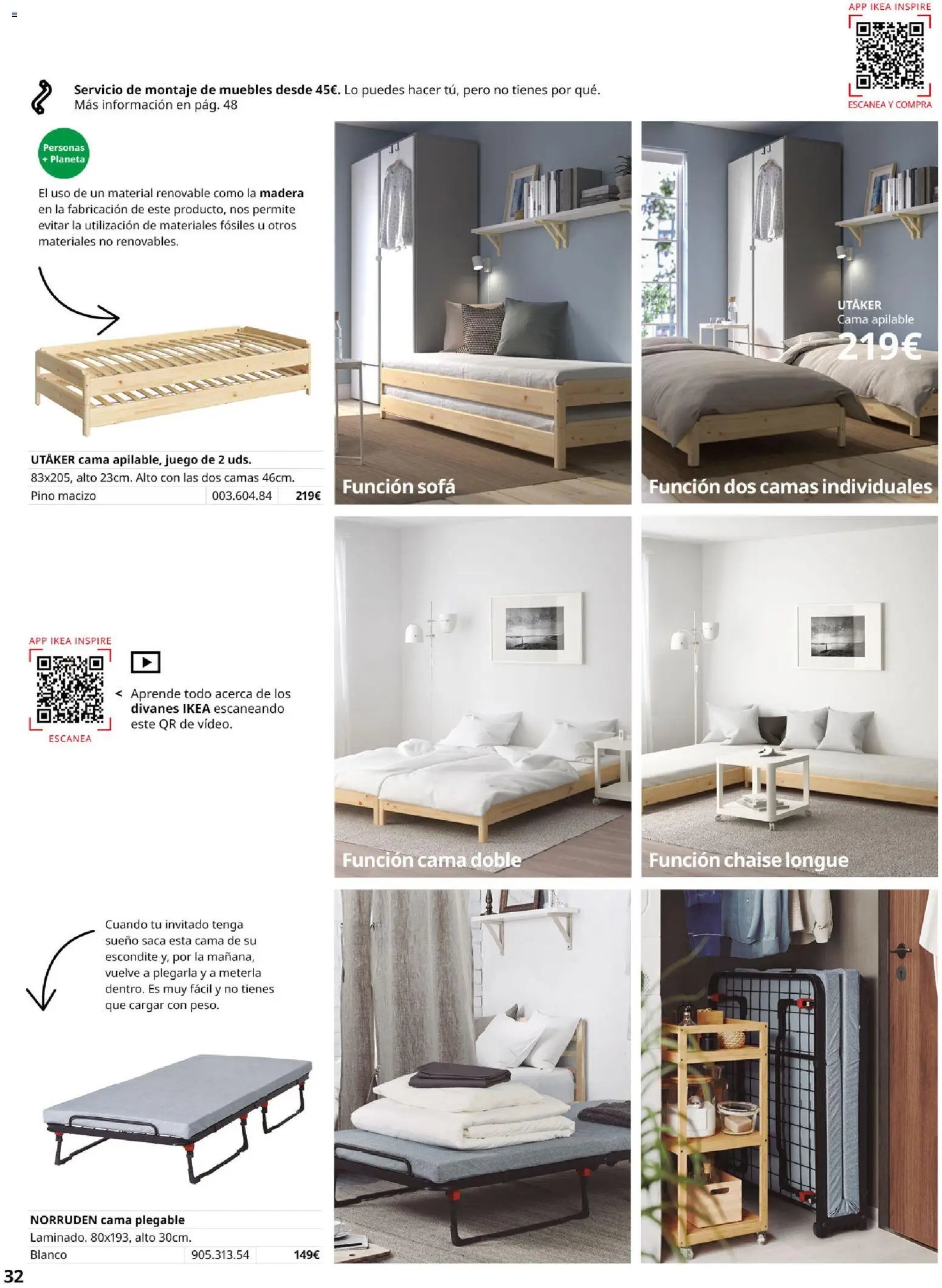 Catálogo IKEA Muebles para el dormitorio