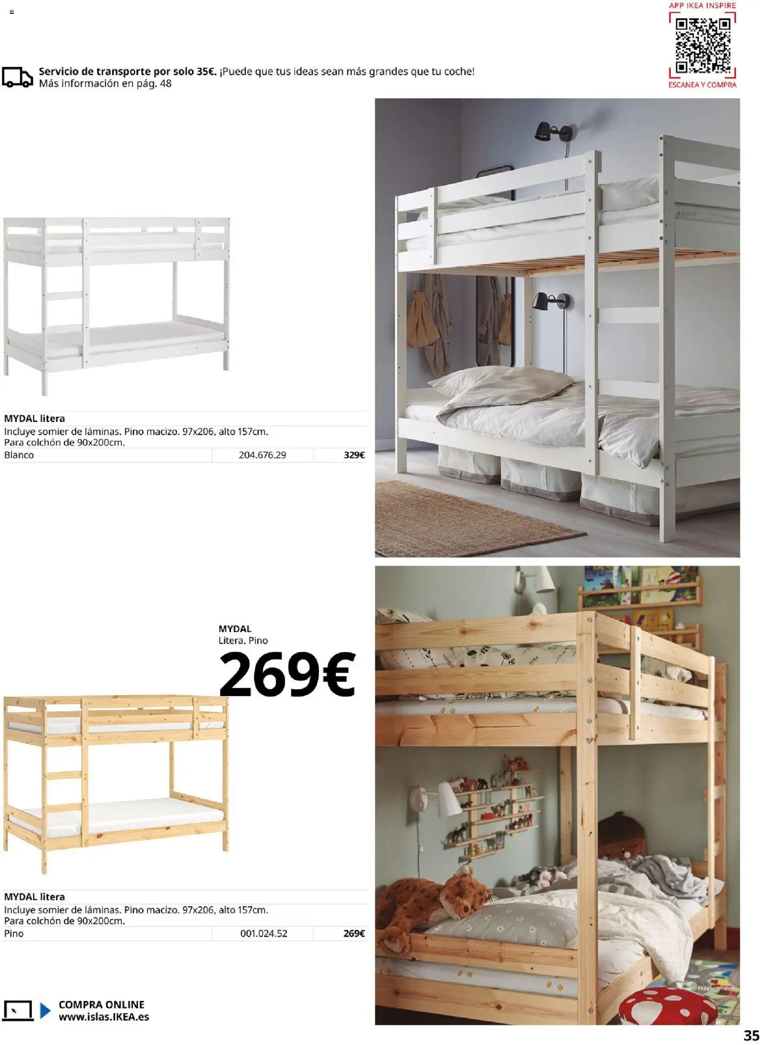 Catálogo IKEA Muebles para el dormitorio
