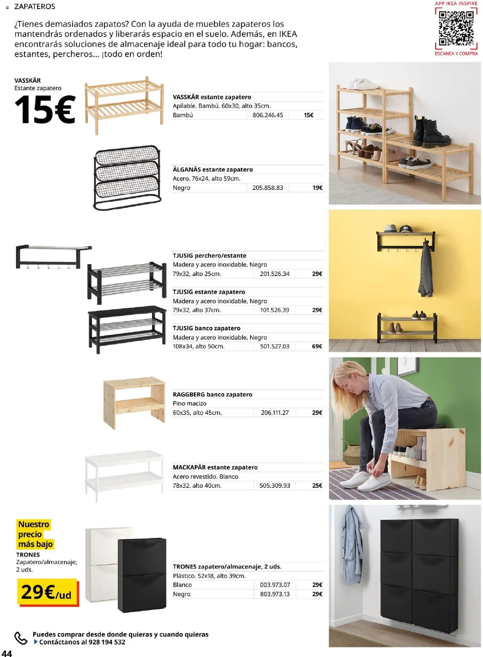Catálogo IKEA Muebles para el dormitorio