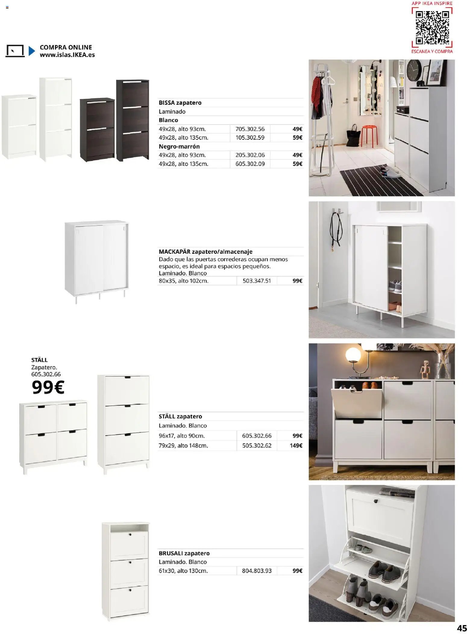Catálogo IKEA Muebles para el dormitorio