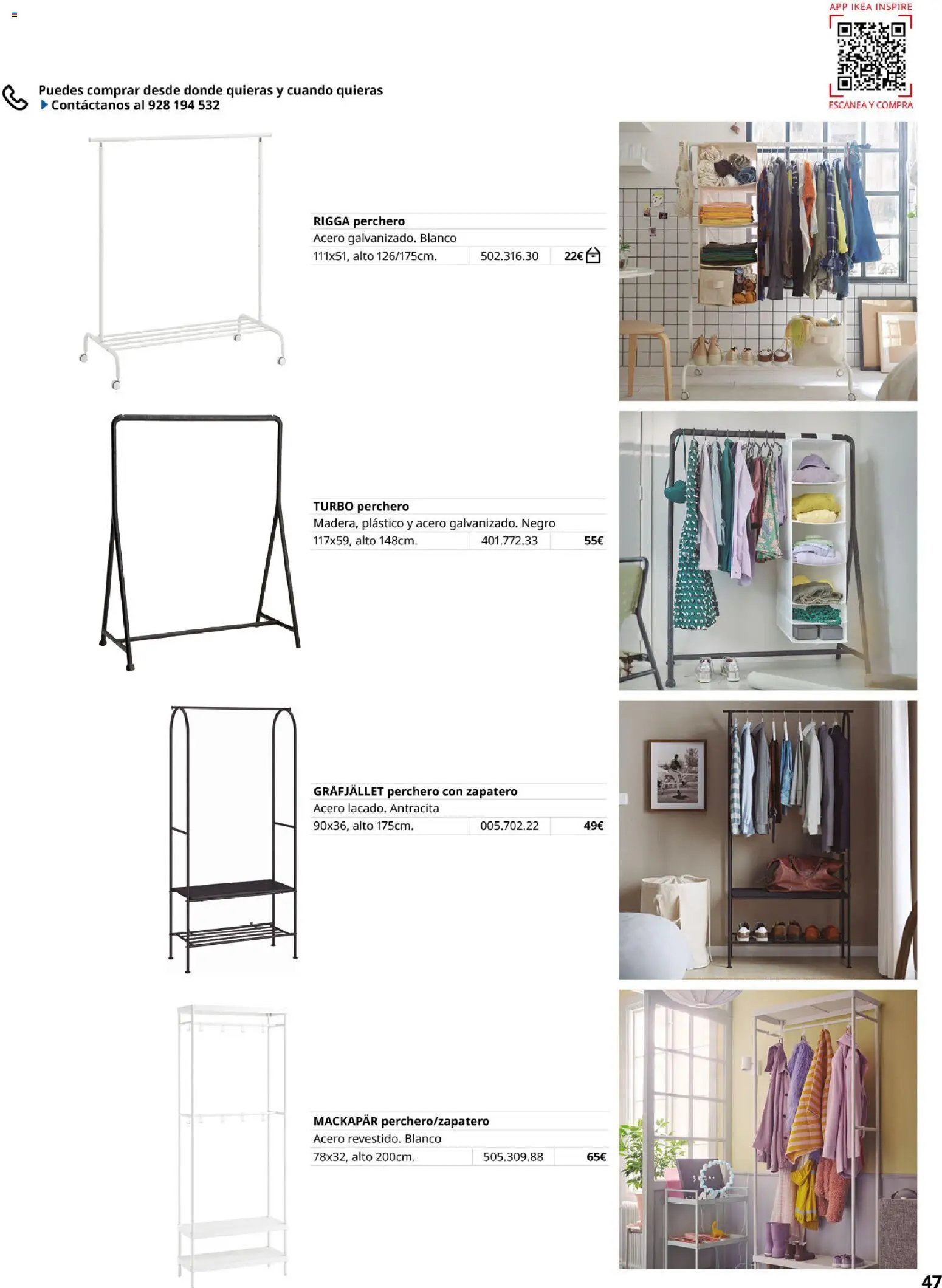 Catálogo IKEA Muebles para el dormitorio