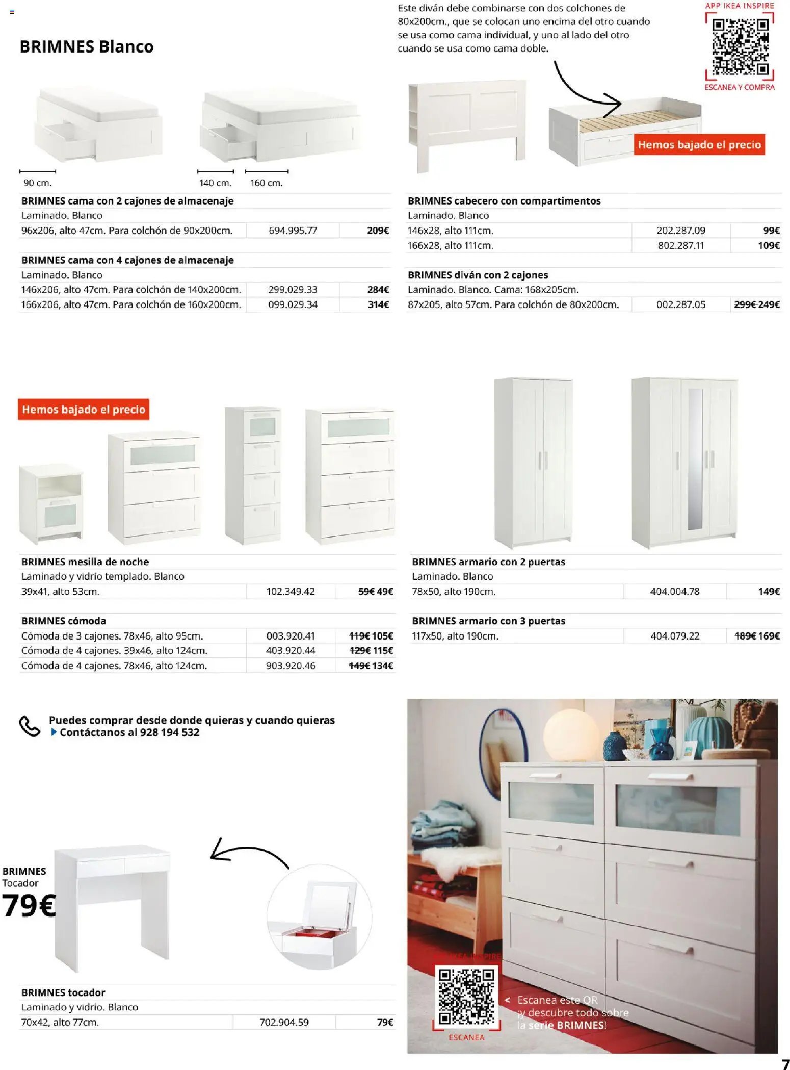 Catálogo IKEA Muebles para el dormitorio