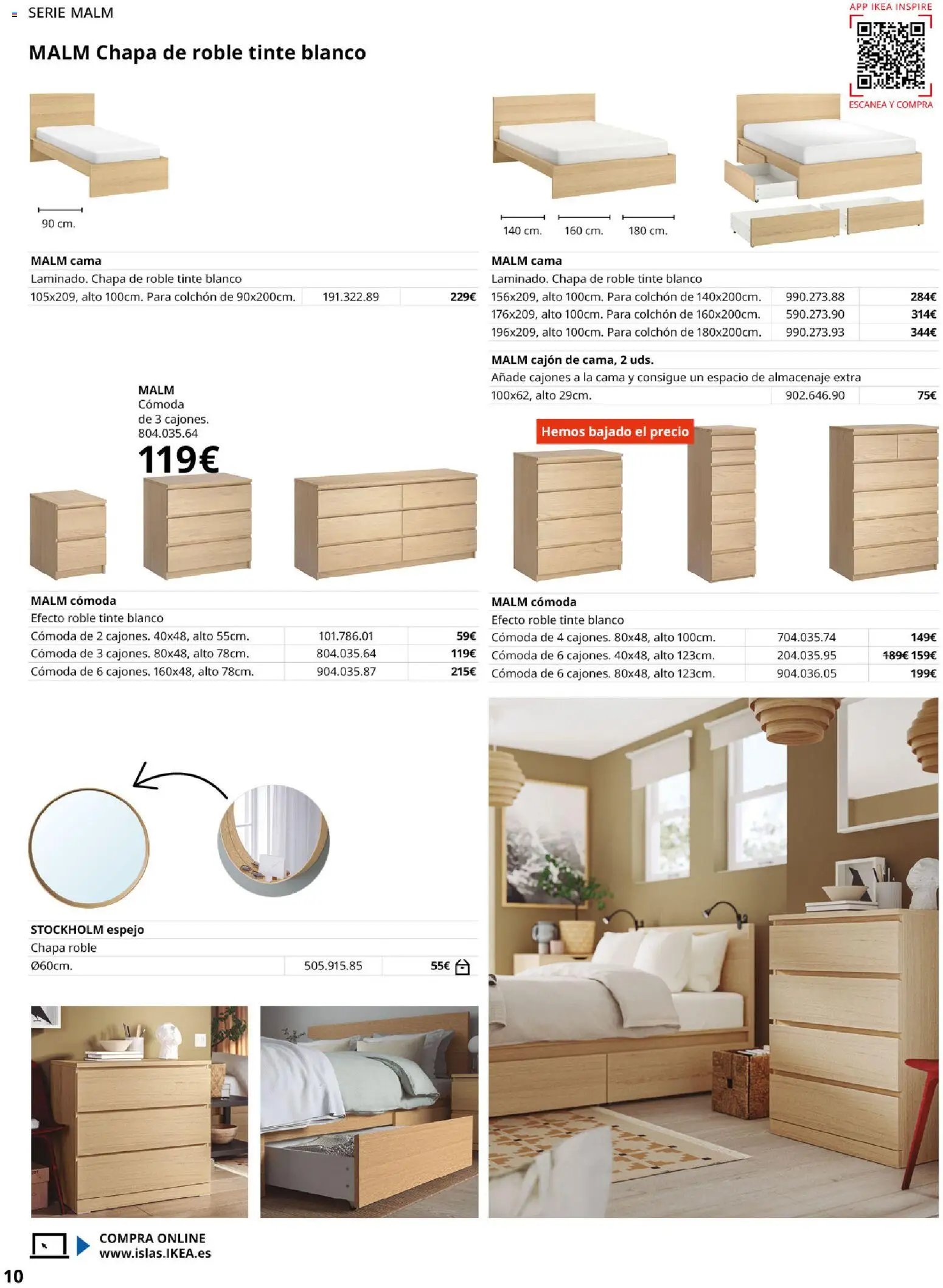Catálogo IKEA Muebles para el dormitorio