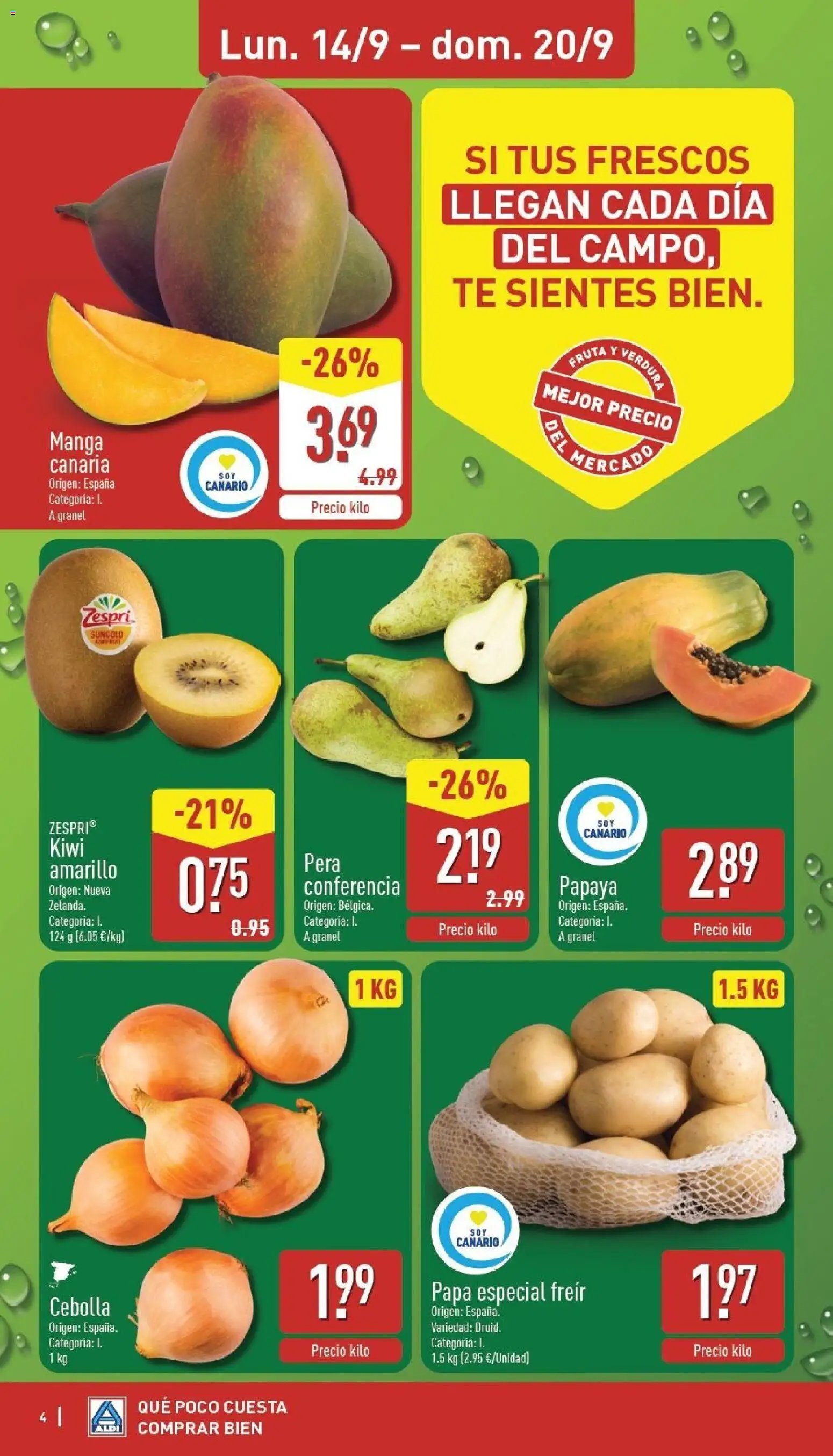 Aldi folleto Canarias