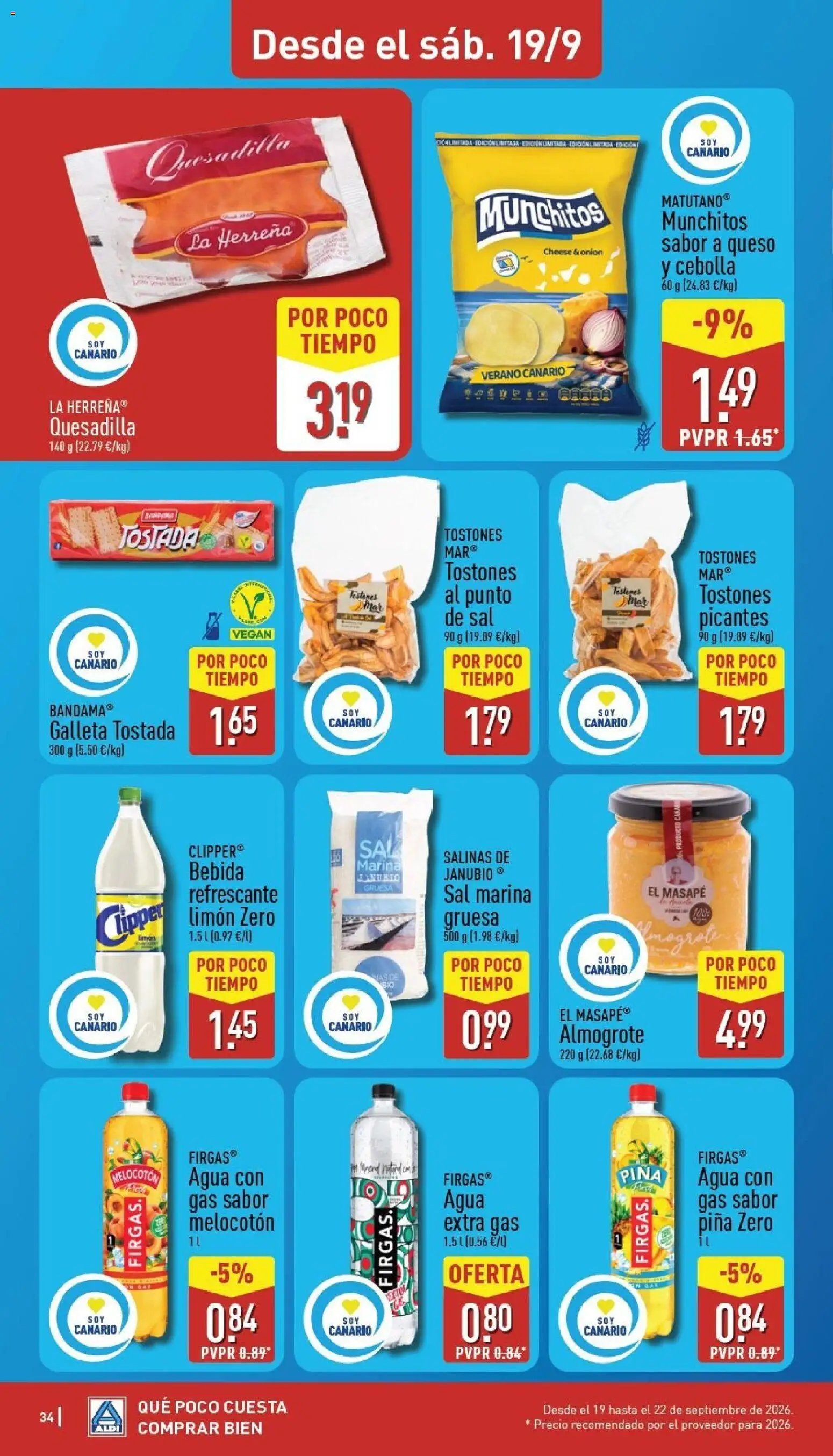 Aldi folleto Canarias
