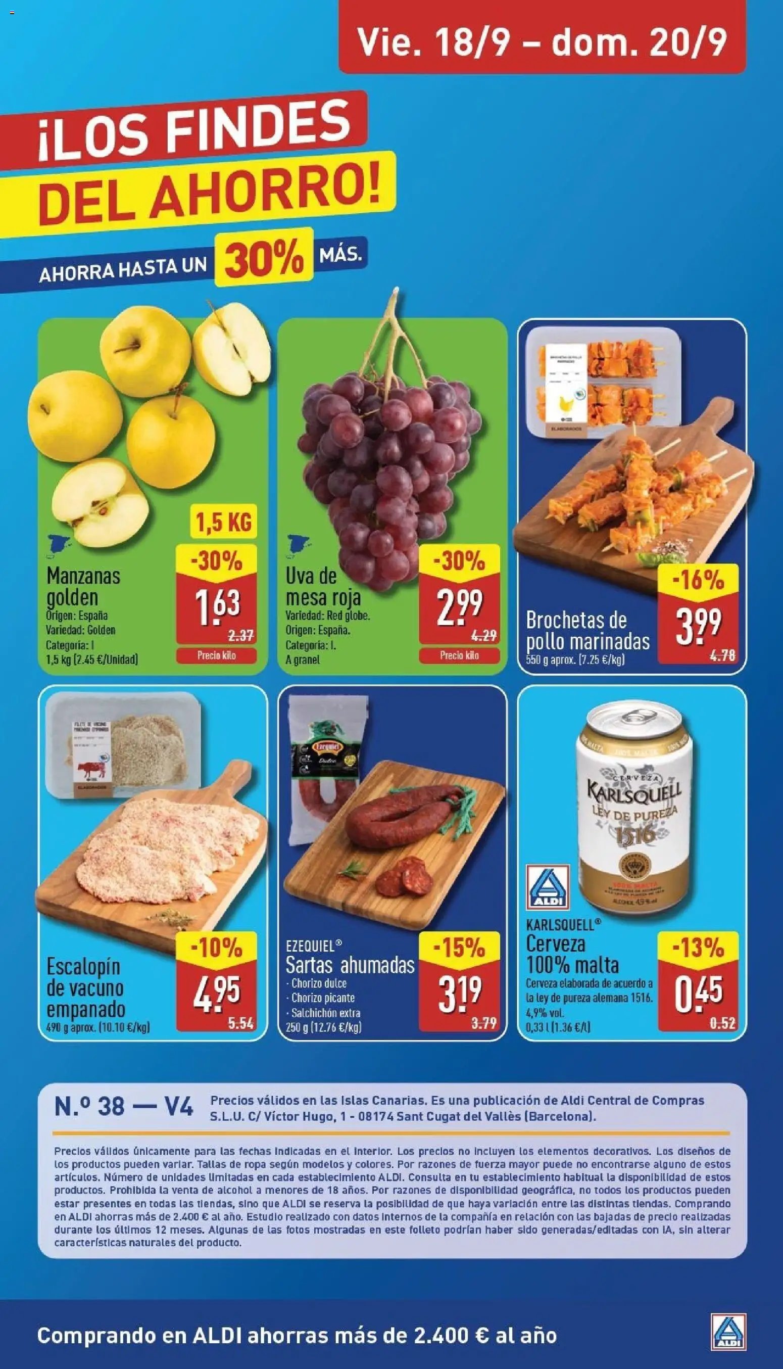 Aldi folleto Canarias